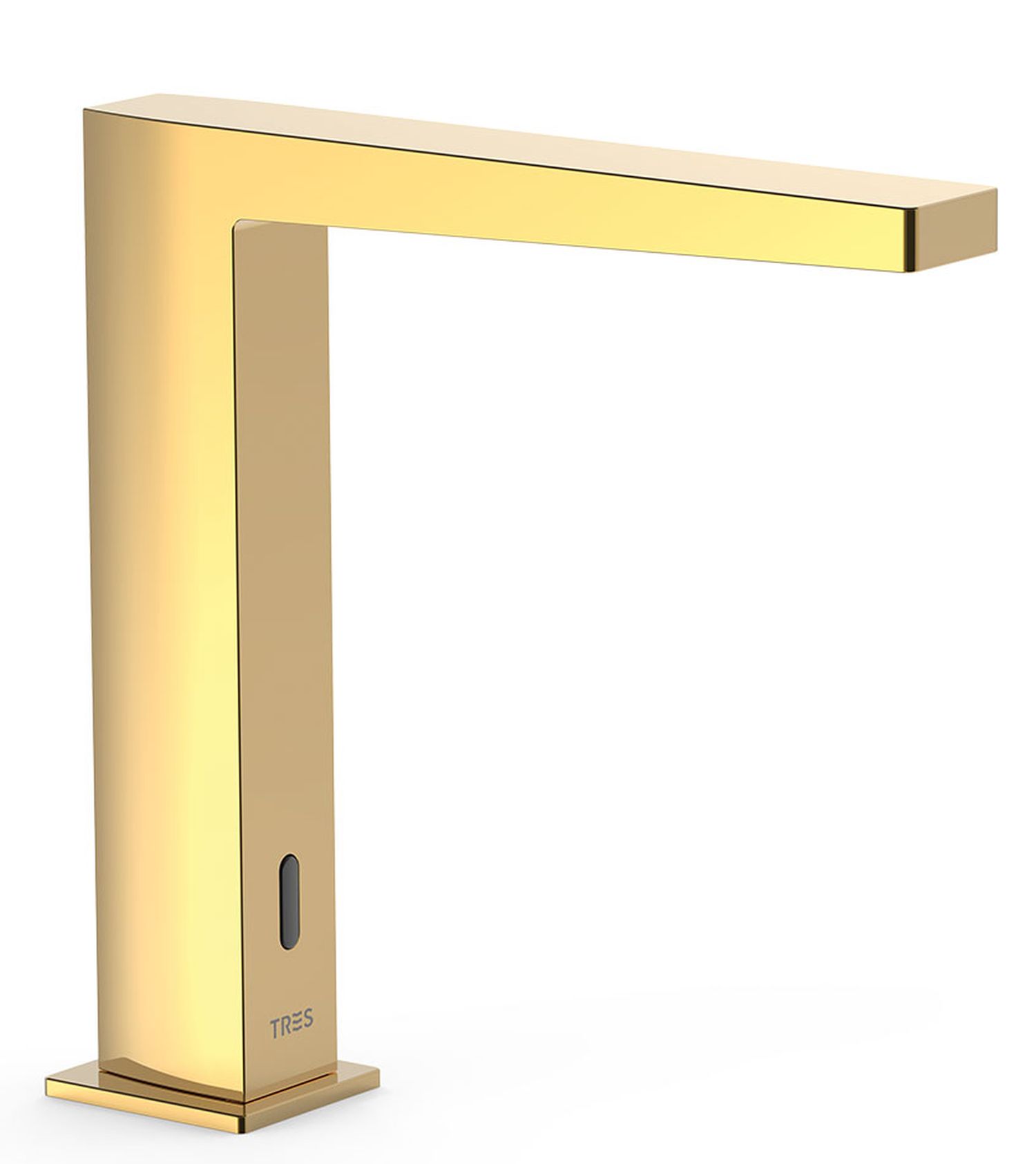 Tres Slim Exclusive rubinetto per lavabo verticale elettronico oro 20261310OR