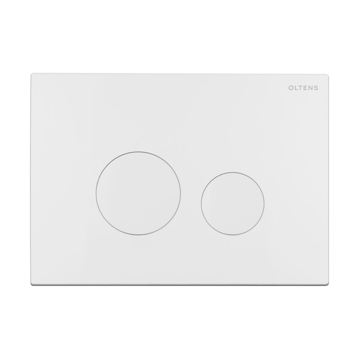 Oltens Lule placca di comando per WC bianco opaco 57102900