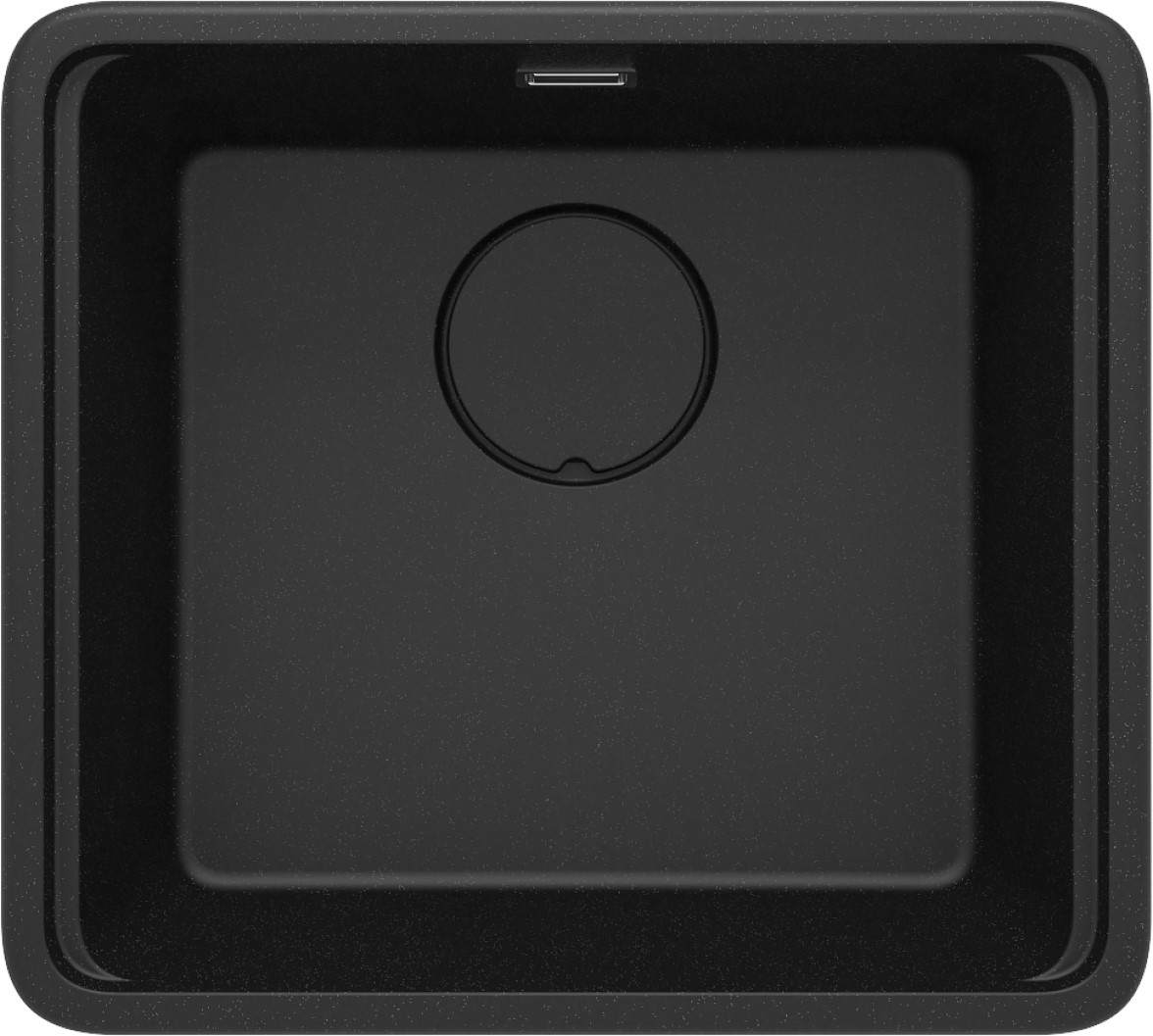 Deante Momi lavello in granito 50x45 cm nero-grigio/grafite/inox ZKM_G10A