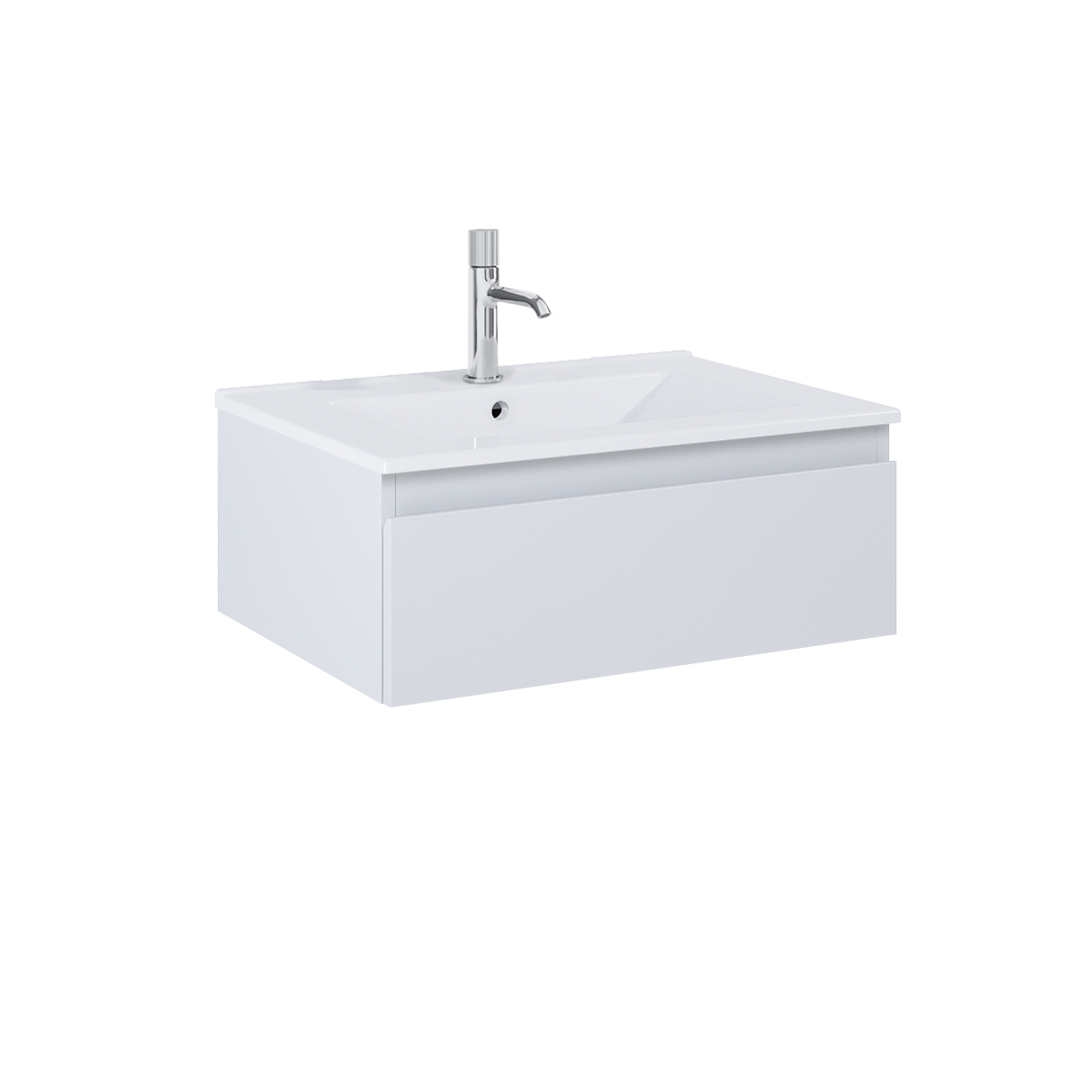 Set armadietto Oltens Vernal 60009700, lavabo Oltens Vernal 41205000
