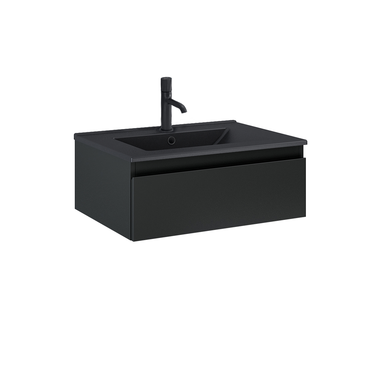 Set armadietto Oltens Vernal 60009300, lavabo Oltens Vernal 41205300