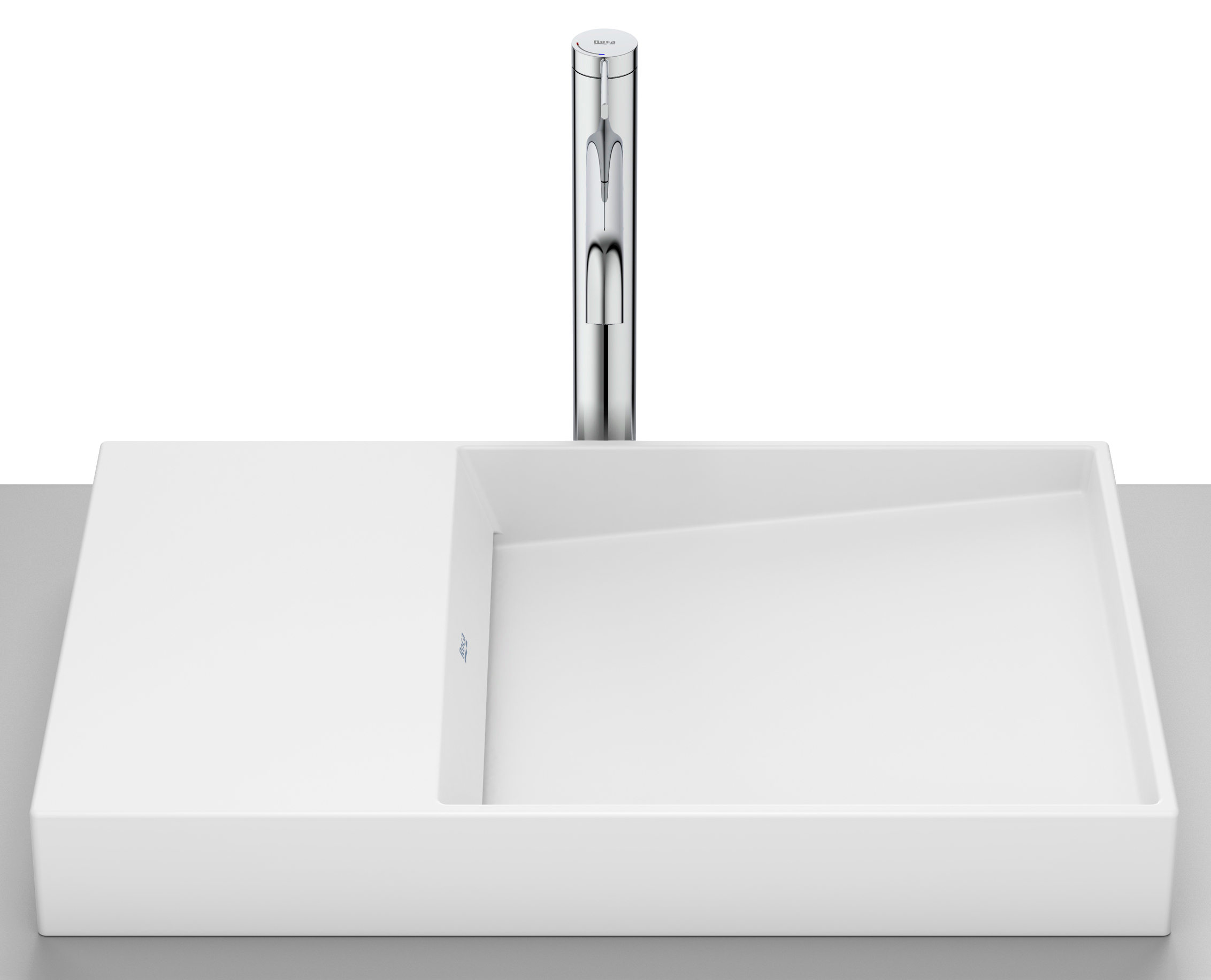 Roca Horizon lavabo 60x38 cm da appoggio bianco A32727962B
