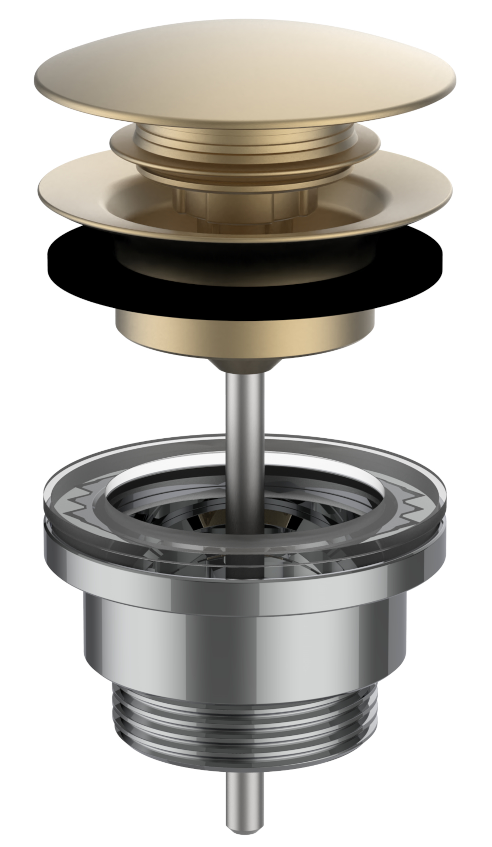 Laufen tappo per lavabo oro H3709890831041