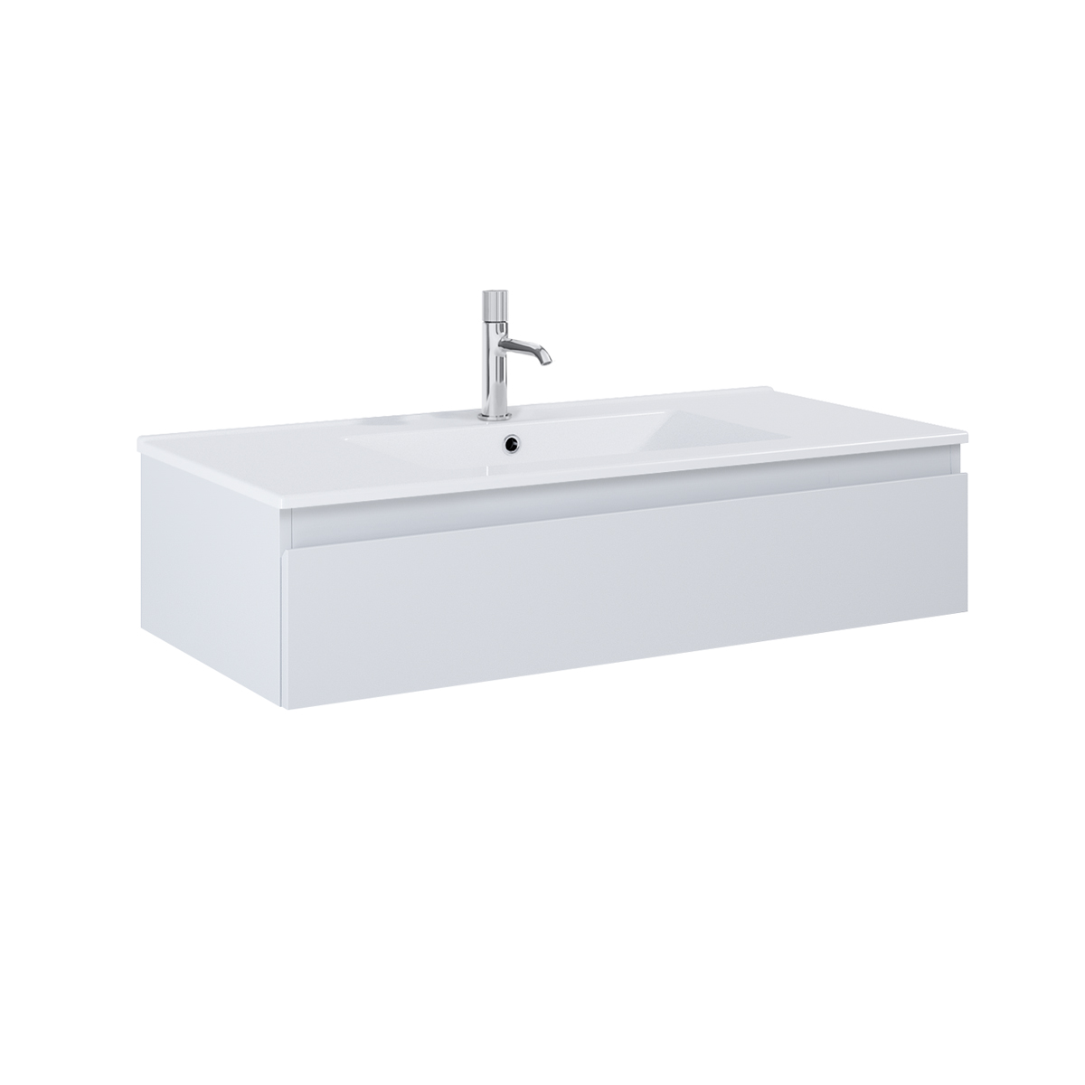 Set armadietto Oltens Vernal 60011700, lavabo Oltens Vernal 41207000