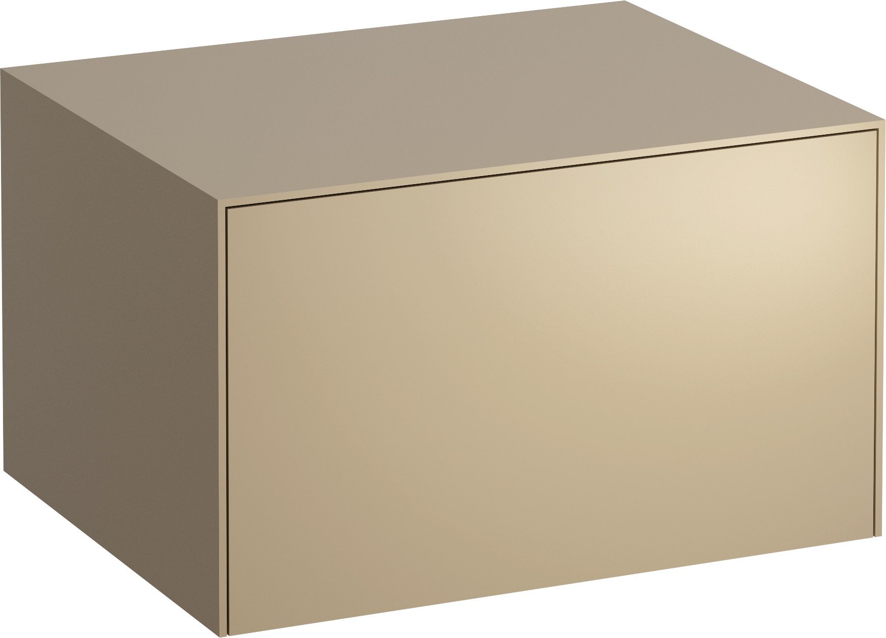Laufen Sonar armadietto con piano 57.5x45.5x34 cm oro H4054000340401