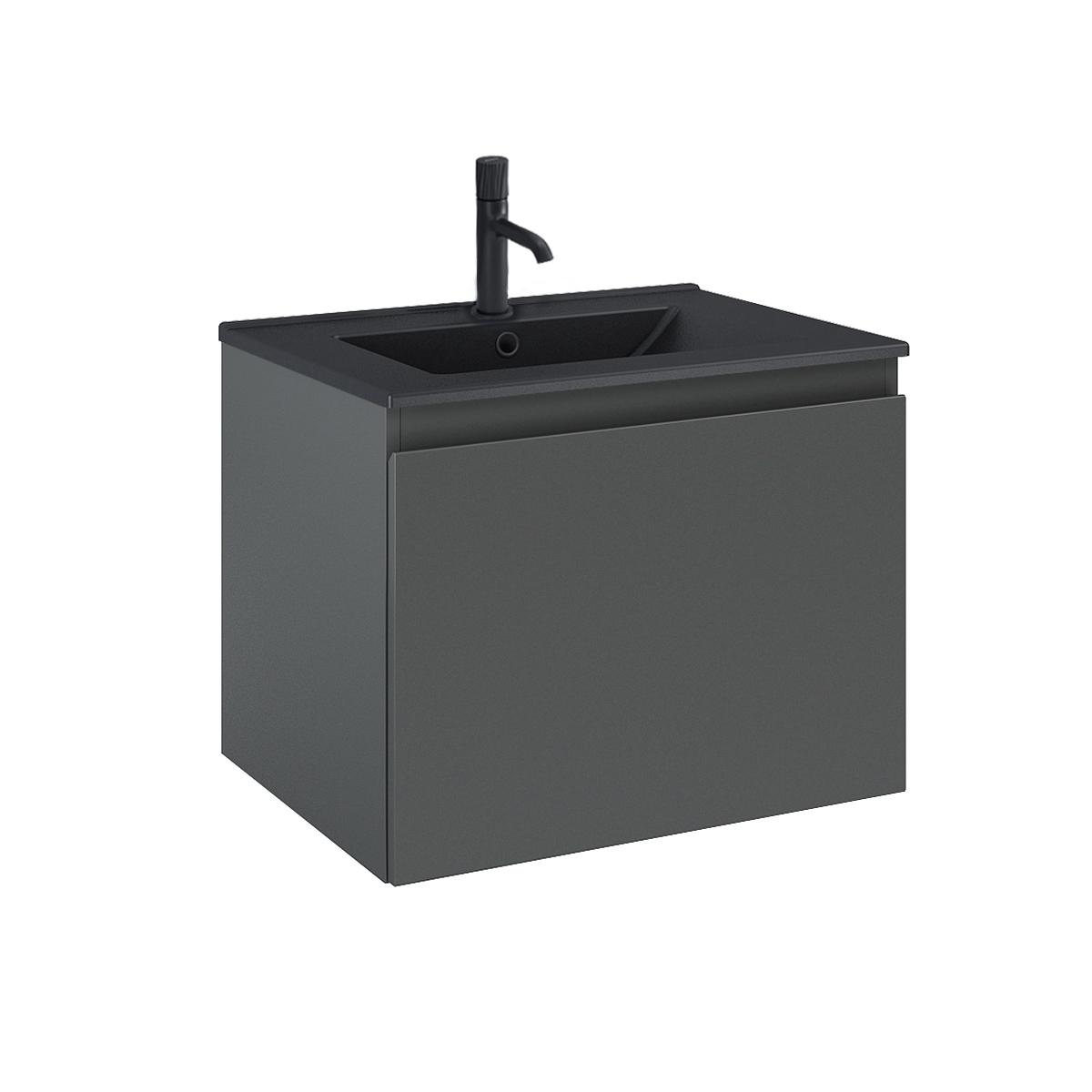 Set armadietto Oltens Vernal 60013400, lavabo Oltens Vernal 41205300