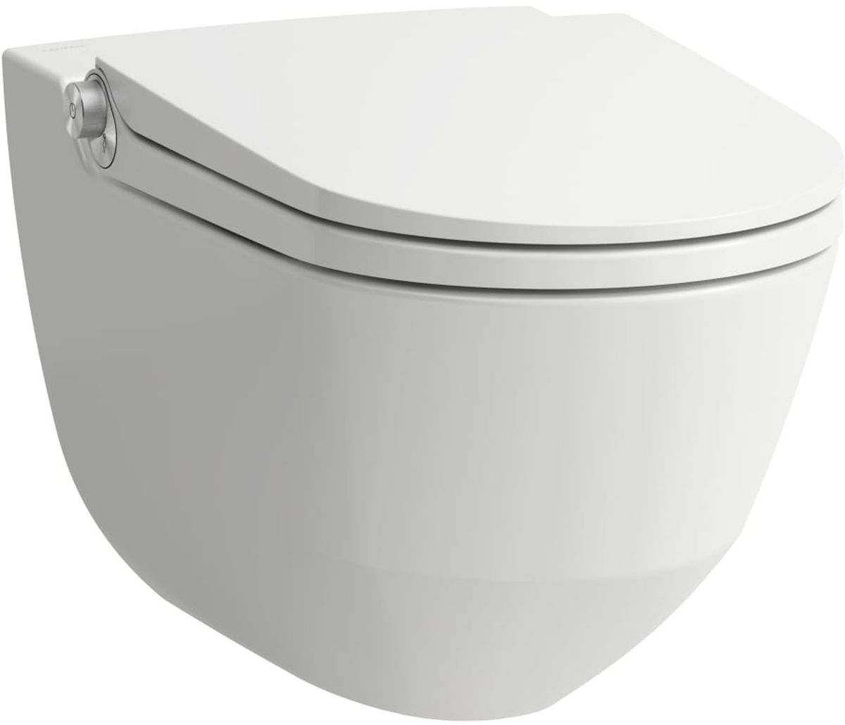 Laufen Cleanet Riva vaso con sedile bidet sospeso senza brida bianco H8206917570001