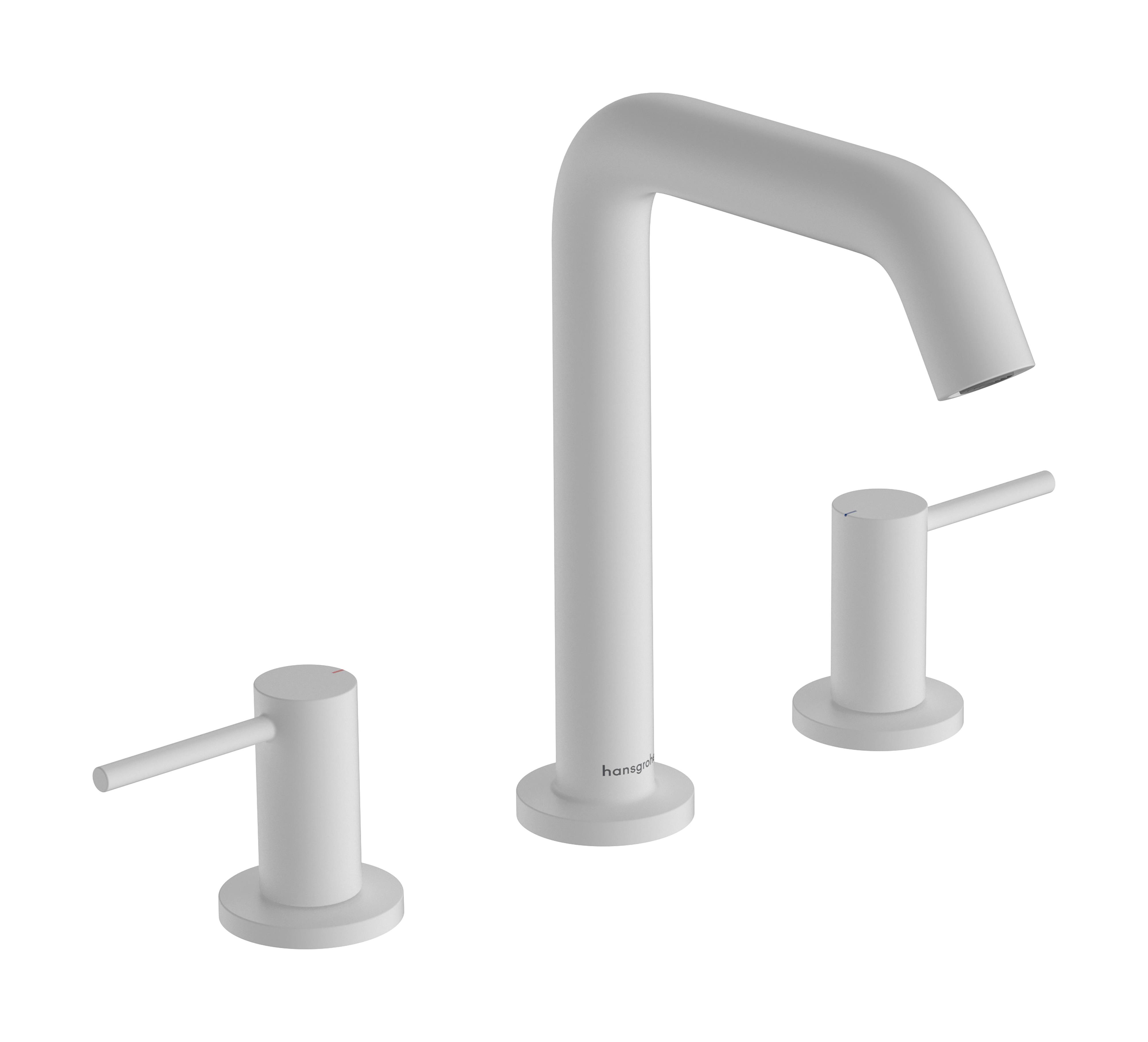 Hansgrohe Tecturis S rubinetto per lavabo verticale bianco 73330700