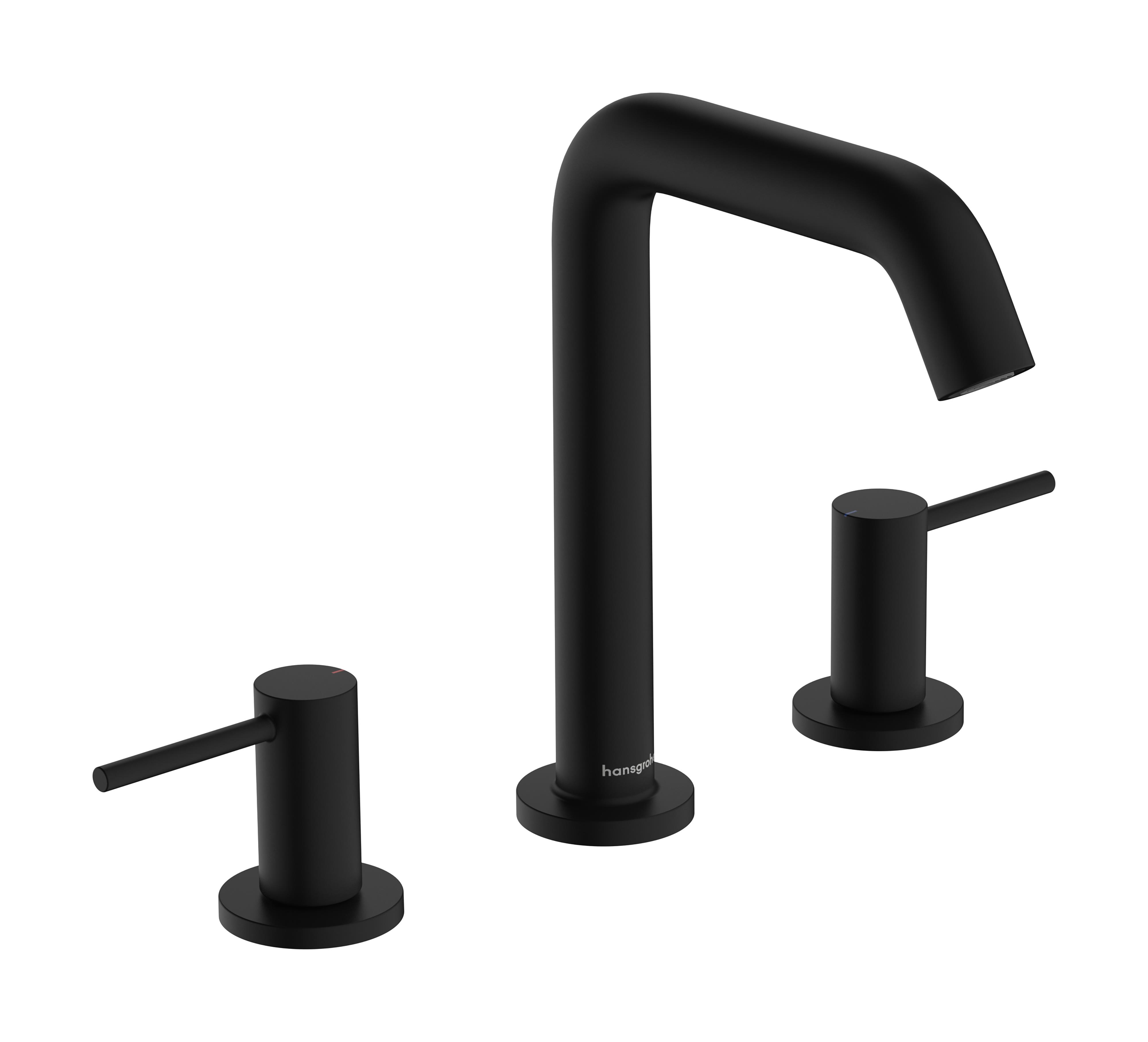 Hansgrohe Tecturis S rubinetto per lavabo verticale nero 73330670