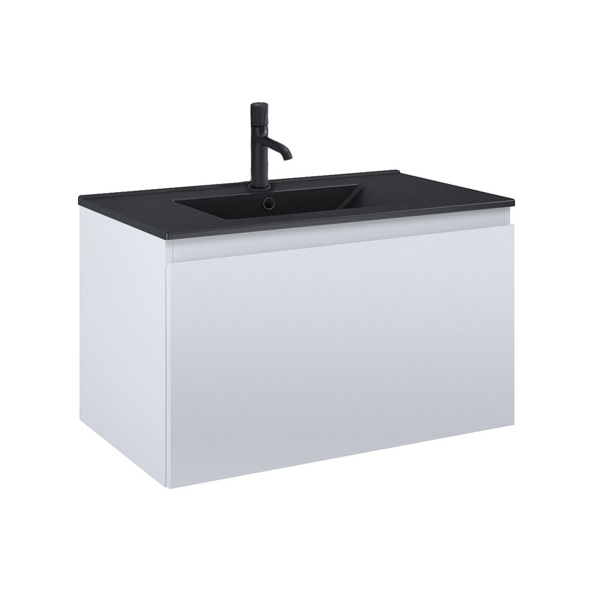 Set armadietto Oltens Vernal 60014700, lavabo Oltens Vernal 41206300