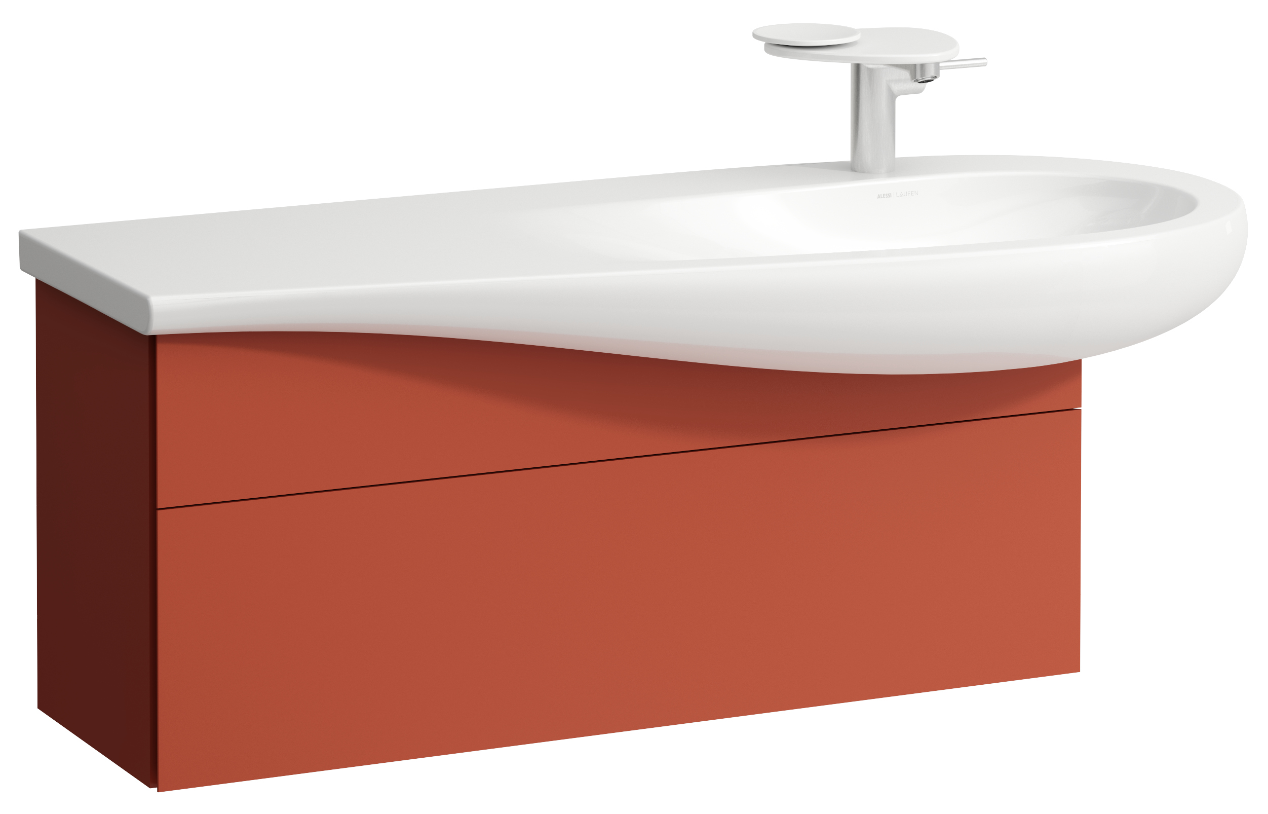 Laufen Il Bagno Alessi armadietto 99.5x32x34 cm sottolavabo sospeso H4304310972691