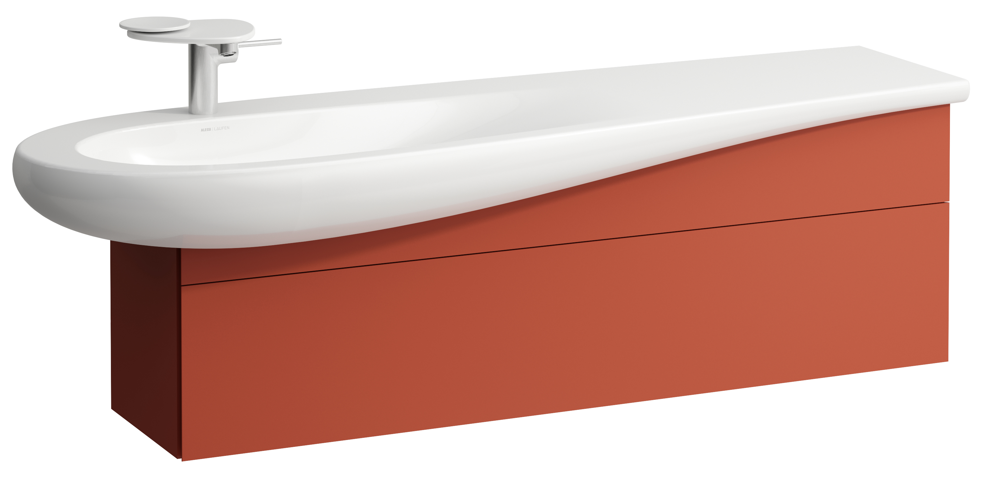 Laufen Il Bagno Alessi armadietto 135x32x34 cm sottolavabo sospeso H4304510972691
