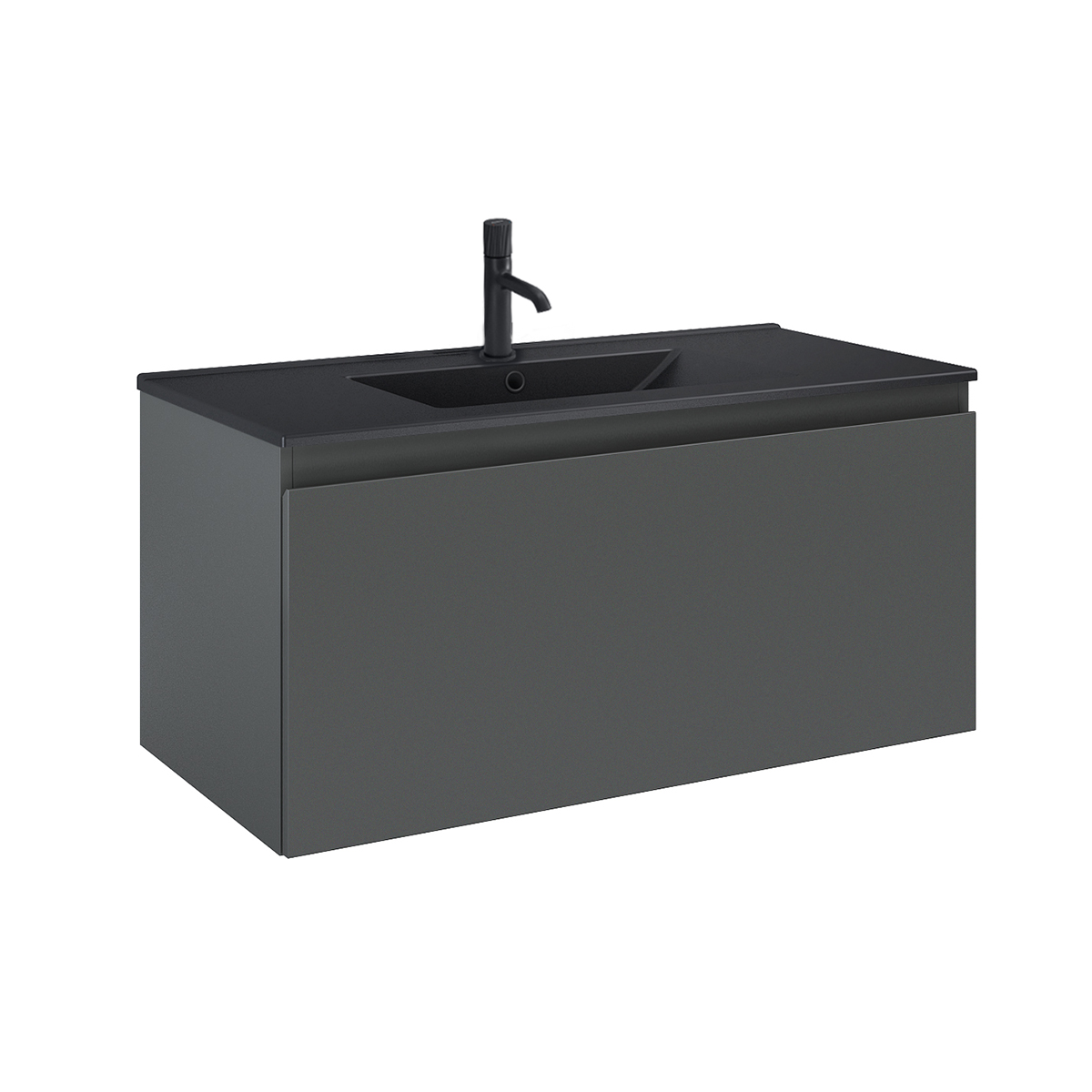 Set lavabo Oltens Vernal 41207300, armadietto Oltens Vernal 60015400