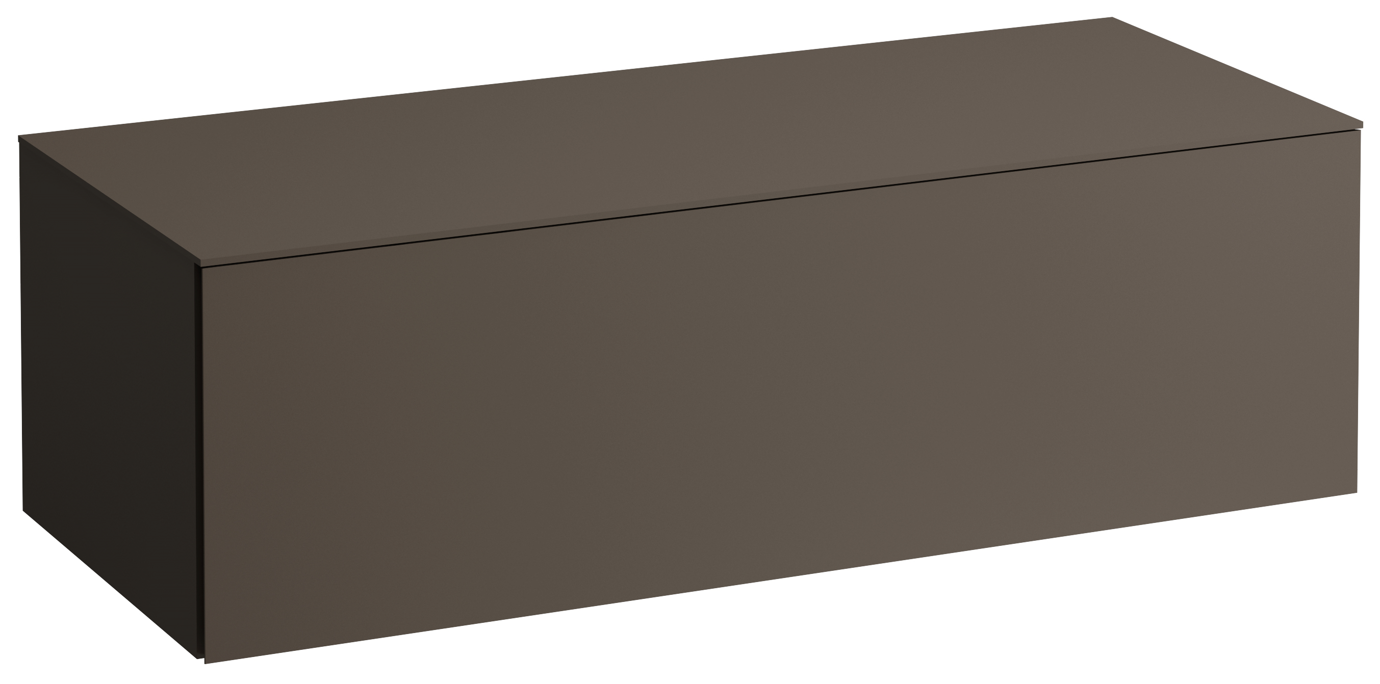 Laufen Il Bagno Alessi armadietto con piano 120x50x37 cm sottolavabo sospeso castano H4303000974291