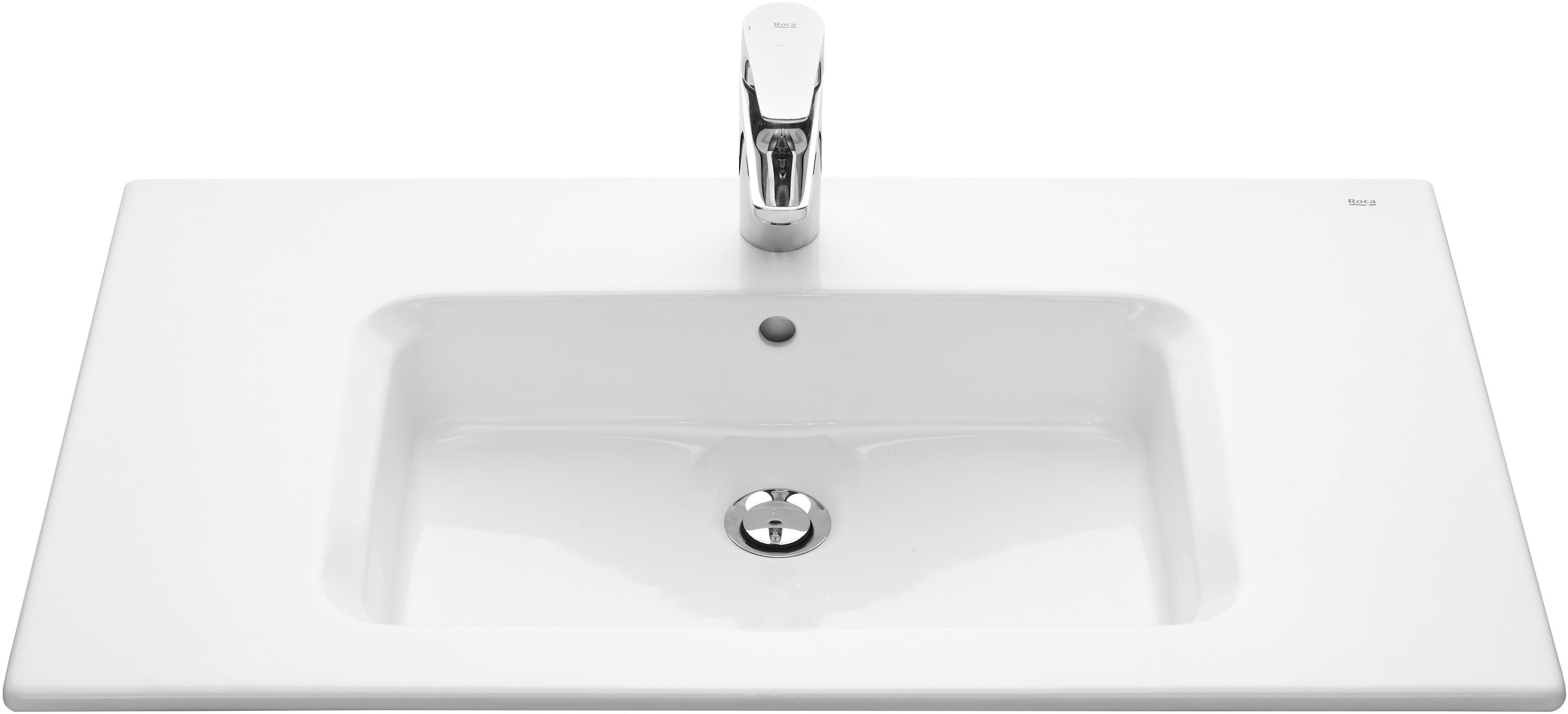 Roca Gap-N lavabo 80.5x46 cm rettangolare da mobile bianco A3279A4000