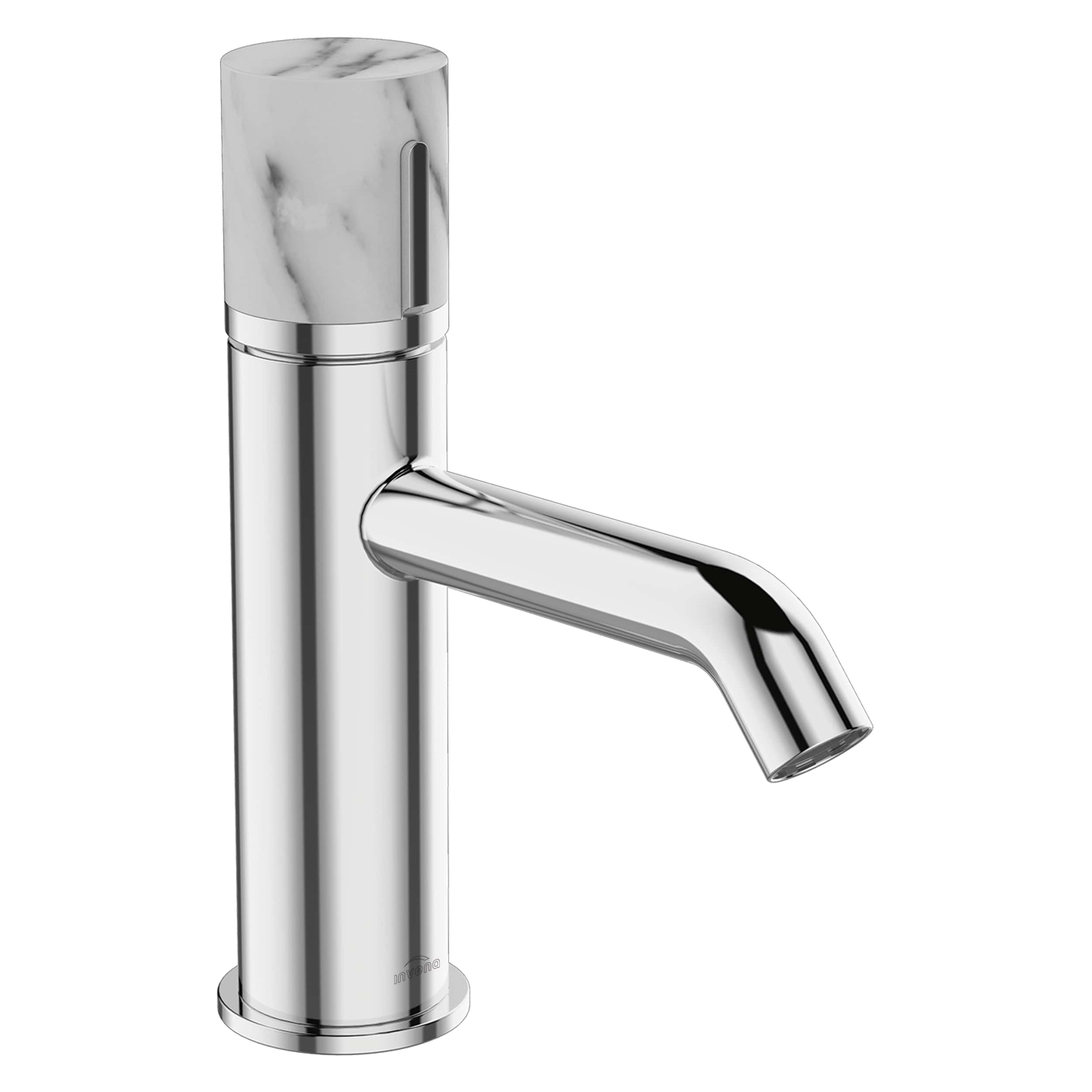 Invena Gabro Plus rubinetto per lavabo verticale cromo BU3P001