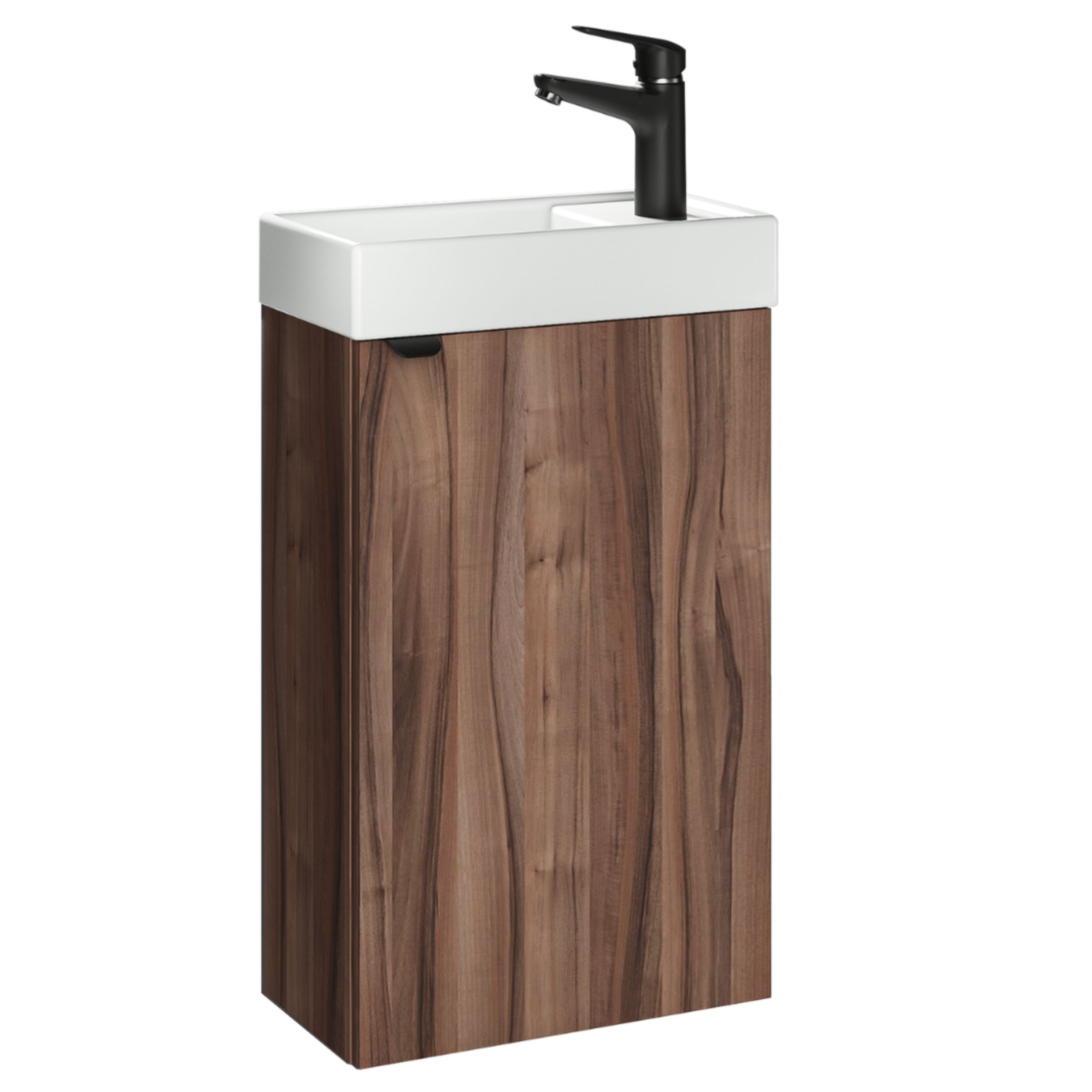 Strama Gizo lavabo con armadietto 40 cm noce 20.100.31