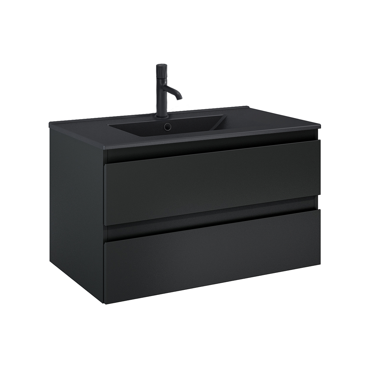 Set armadietto Oltens Vernal 60001300, lavabo Oltens Vernal 41206300