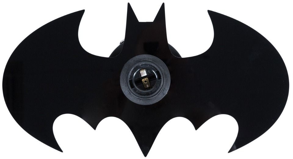 Abigali Batman lampada da parete 1x40 W nero BATMAN2