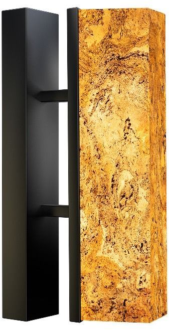 Abigali Marble Stone lampada da parete 1x6 W nero-beige MWLS-6616-607Y