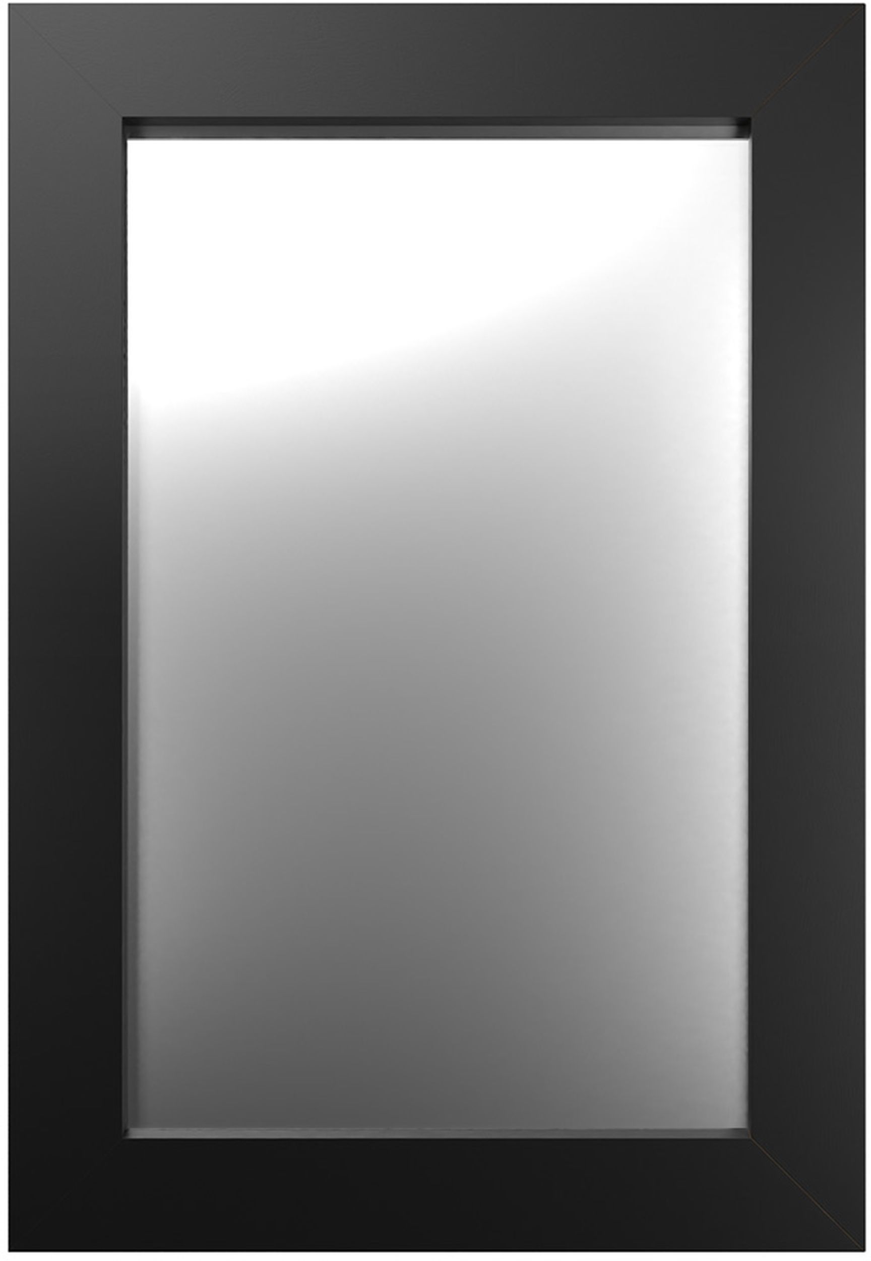 Styler Jyvaskyla specchio 60x86 cm rettangolare nero LU-12329