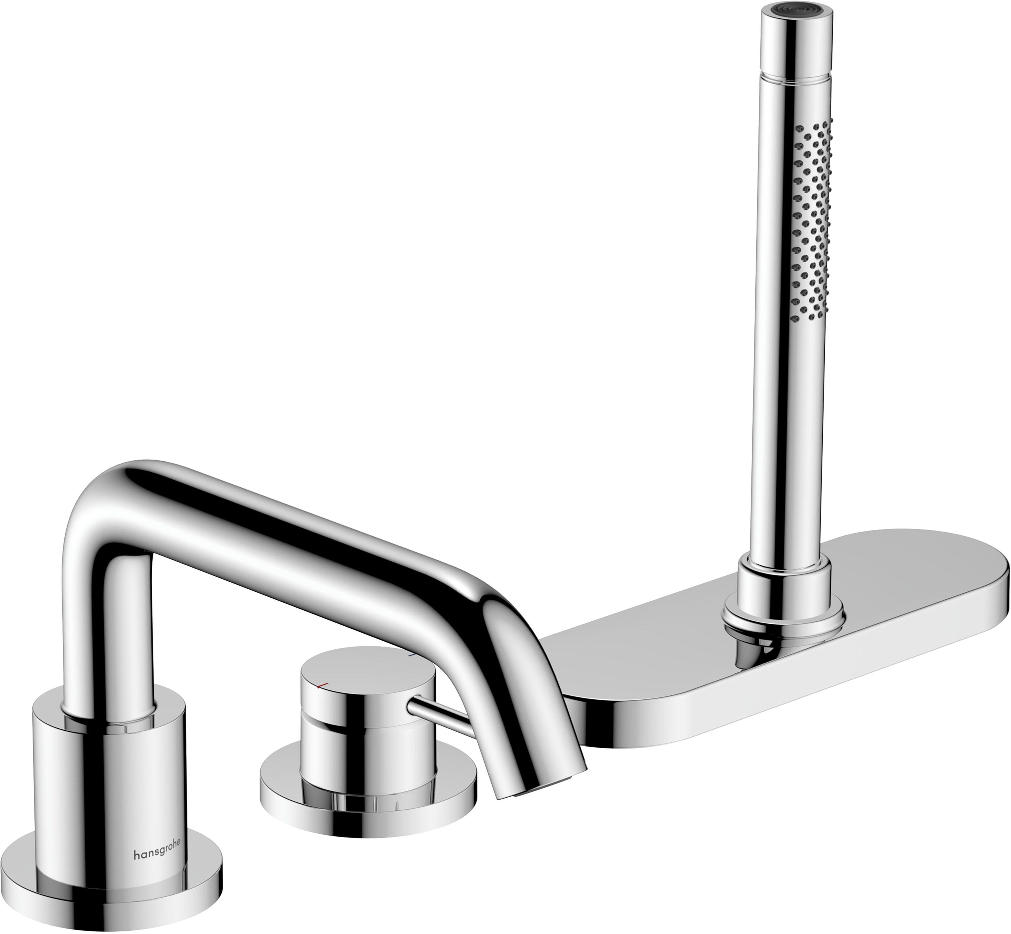 Hansgrohe Tecturis S rubinetto per vasca e doccia bordo vasca cromo 73447000