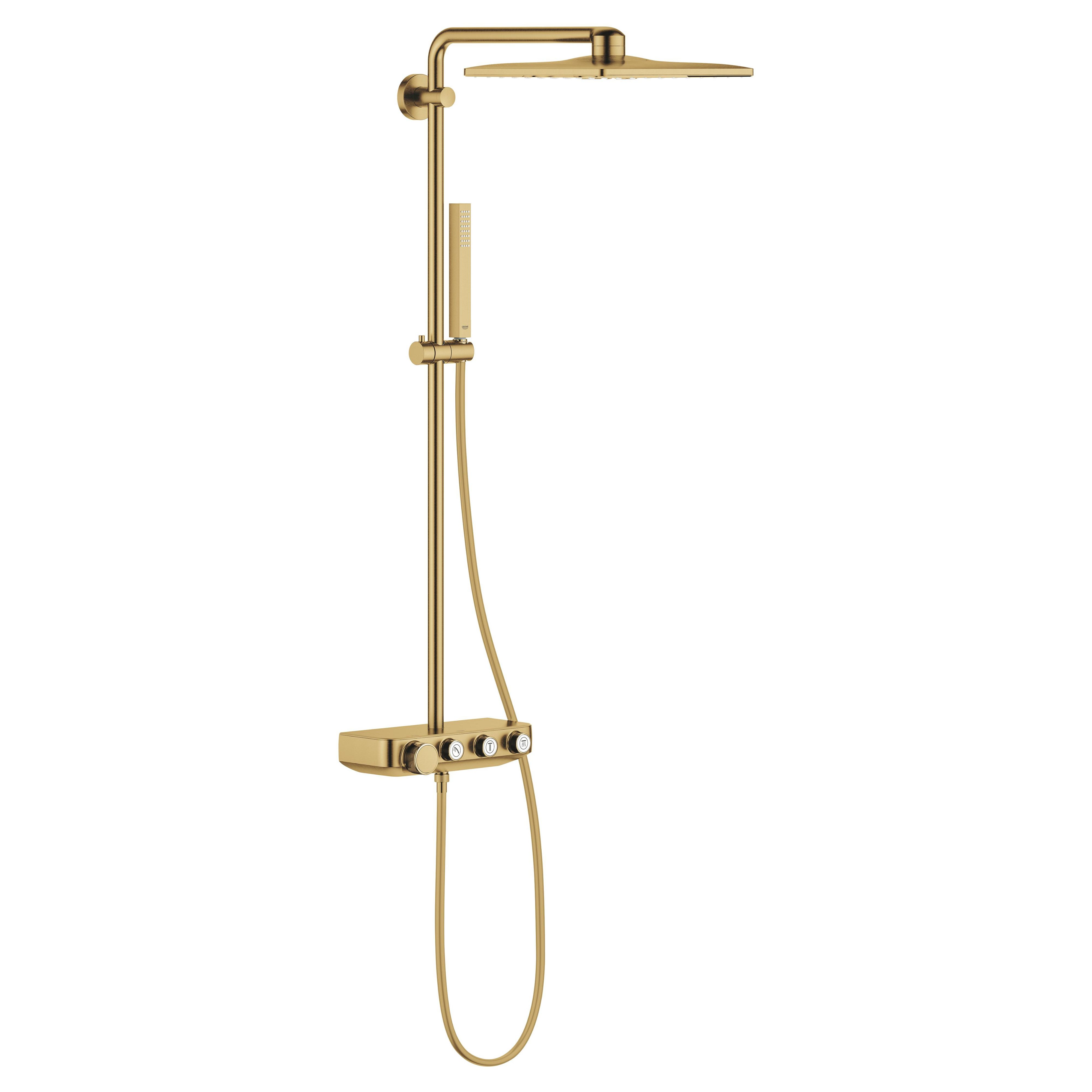 Grohe Euphoria set doccia a parete con termostato con soffione Brushed Cool Sunrise 26508GN0