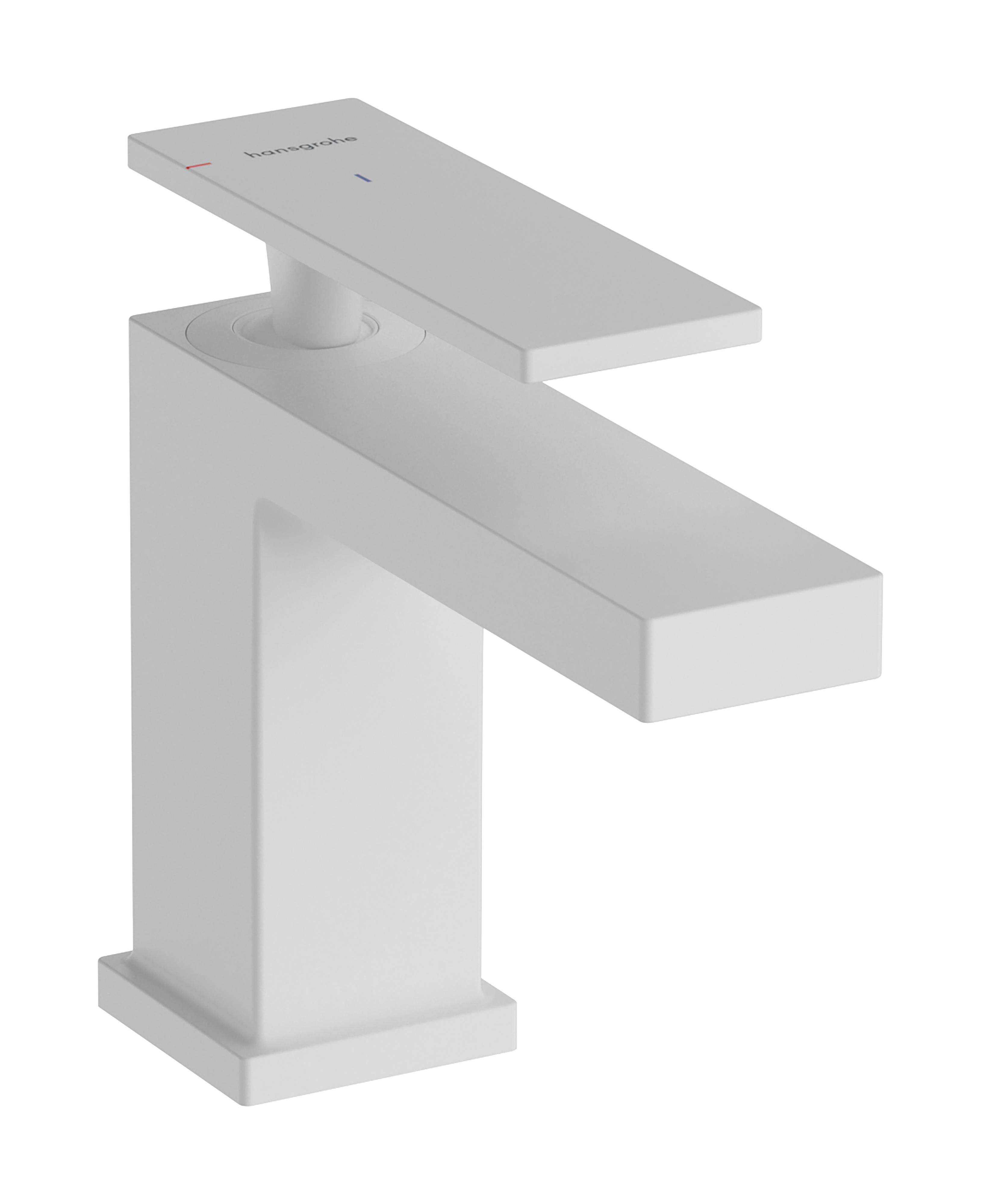 Hansgrohe Tecturis E rubinetto per lavabo verticale bianco 73001700