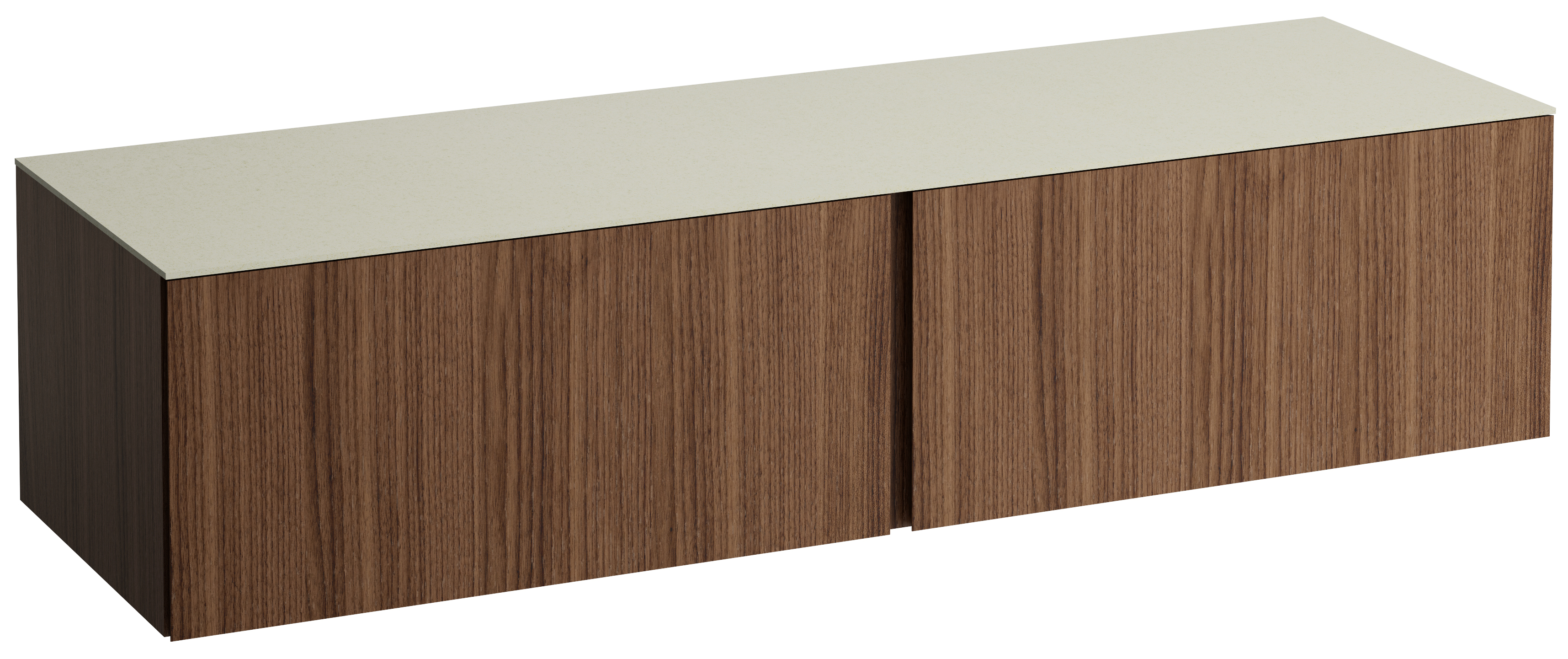 Laufen Il Bagno Alessi armadietto con piano 160x50x37 cm sottolavabo sospeso H4313300976301