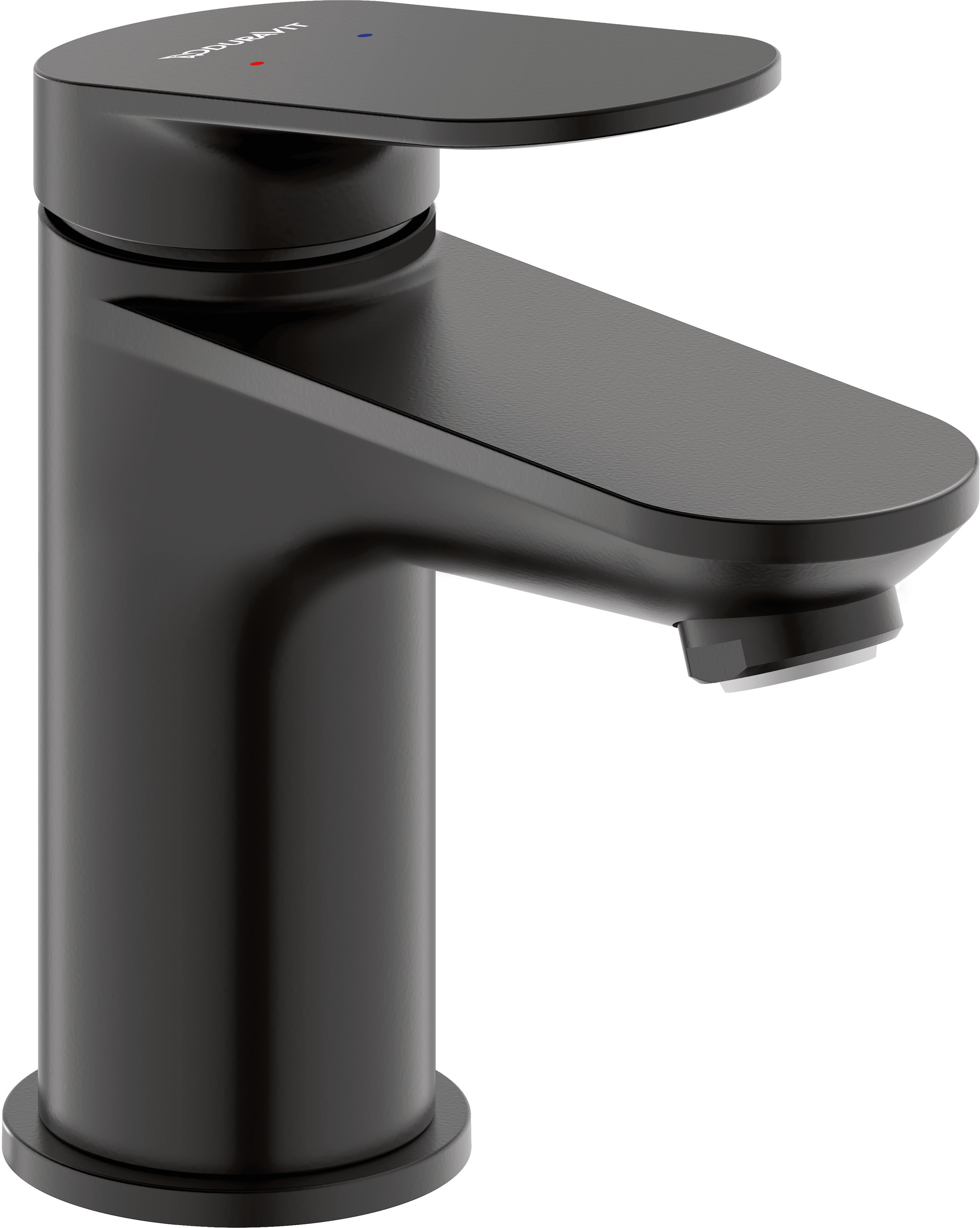 Duravit Wave rubinetto per lavabo verticale nero WA1010002046