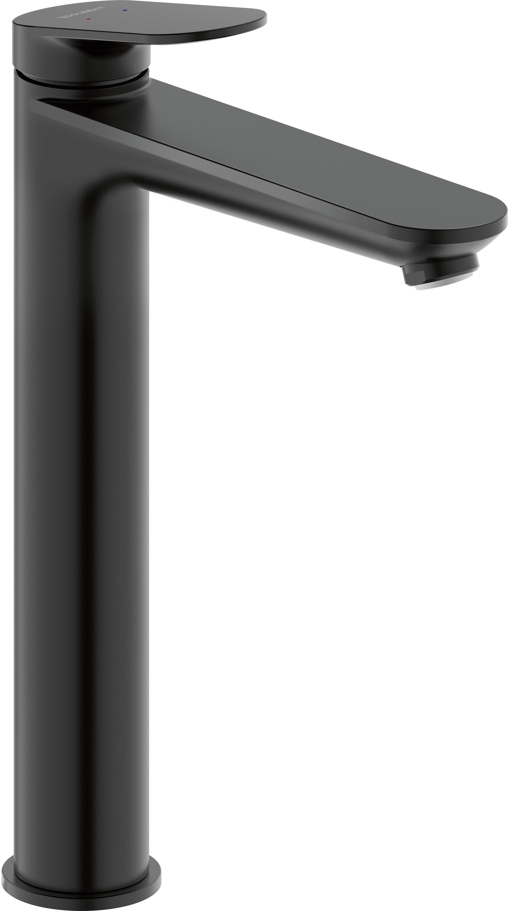 Duravit Wave rubinetto per lavabo verticale nero WA1040002046