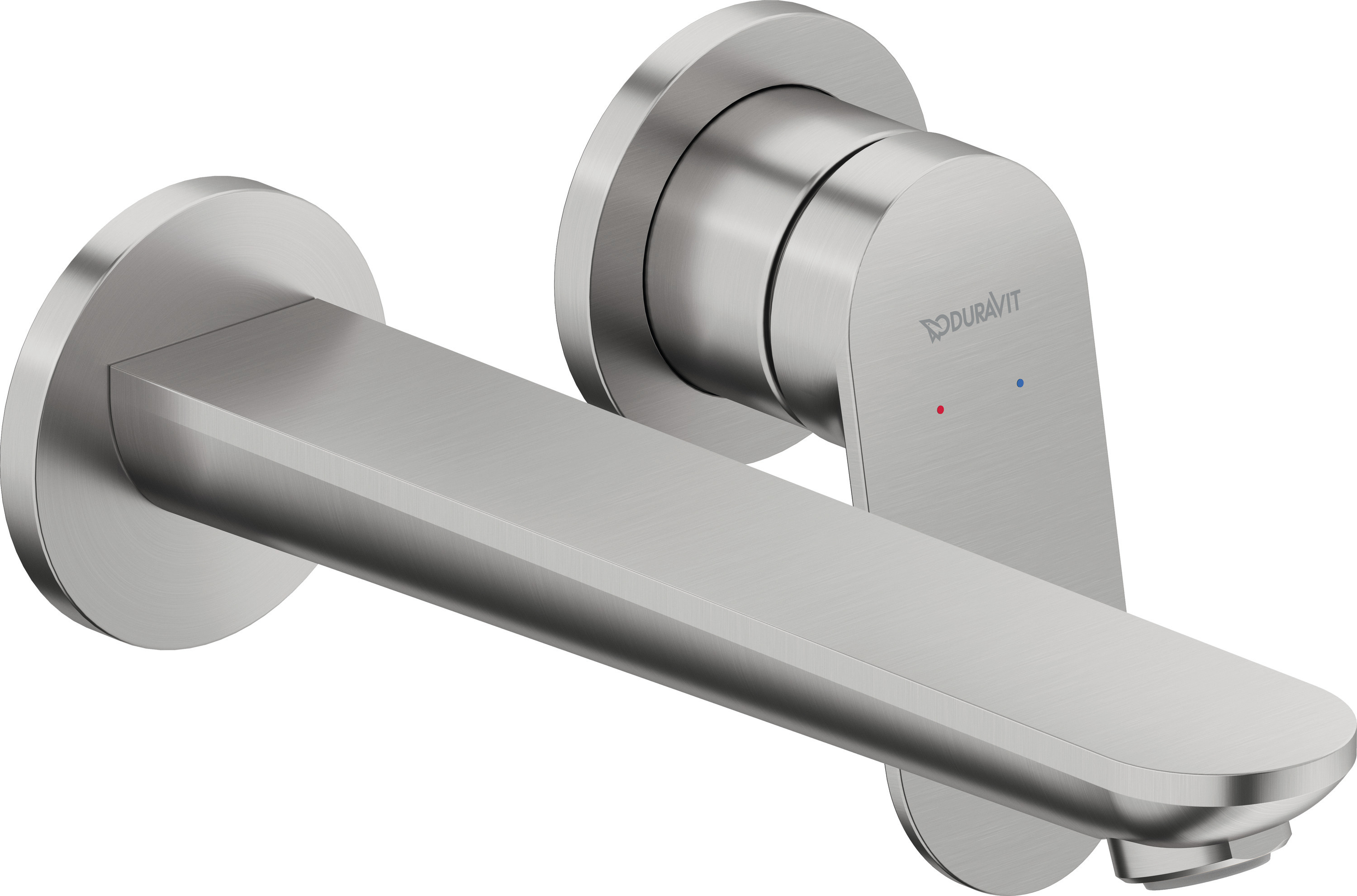 Duravit Wave rubinetto per lavabo da incasso acciaio WA1070004070