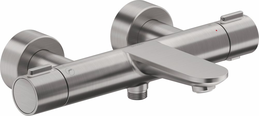 Duravit Wave rubinetto per vasca e doccia a parete con termostato || WA5220000070
