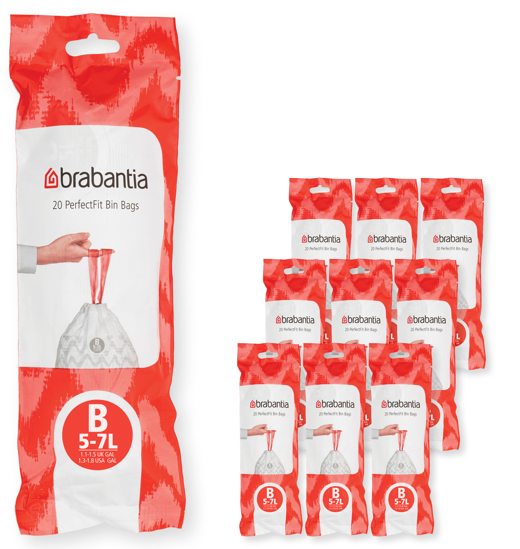 Brabantia PerfectFit sacchi della spazzatura 100314