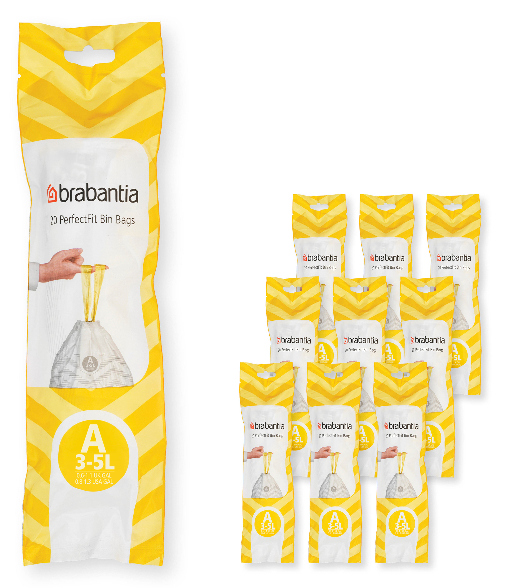 Brabantia PerfectFit sacchi della spazzatura 137648
