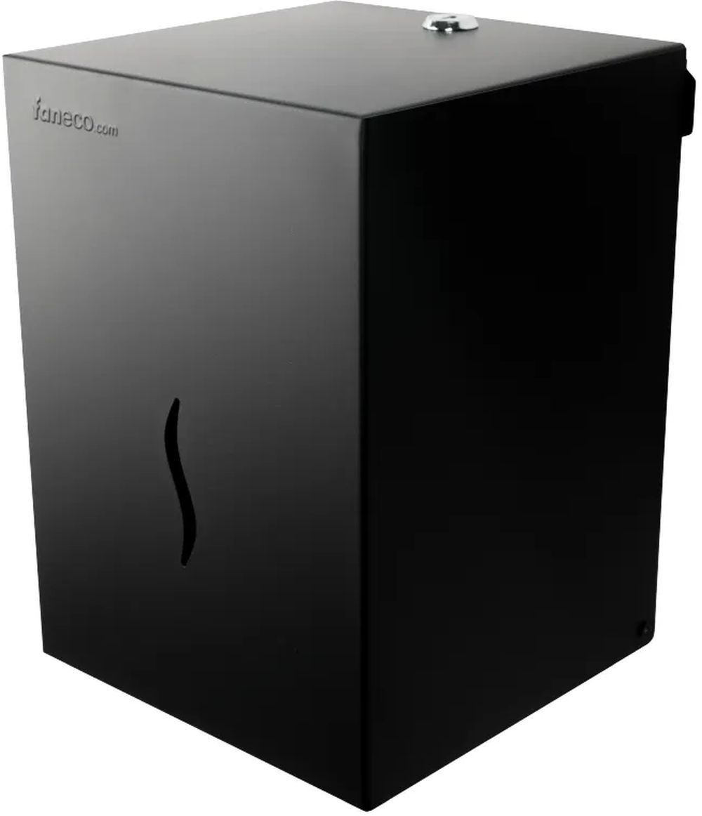 Faneco Hit Black dispenser di carta || P22SJBL