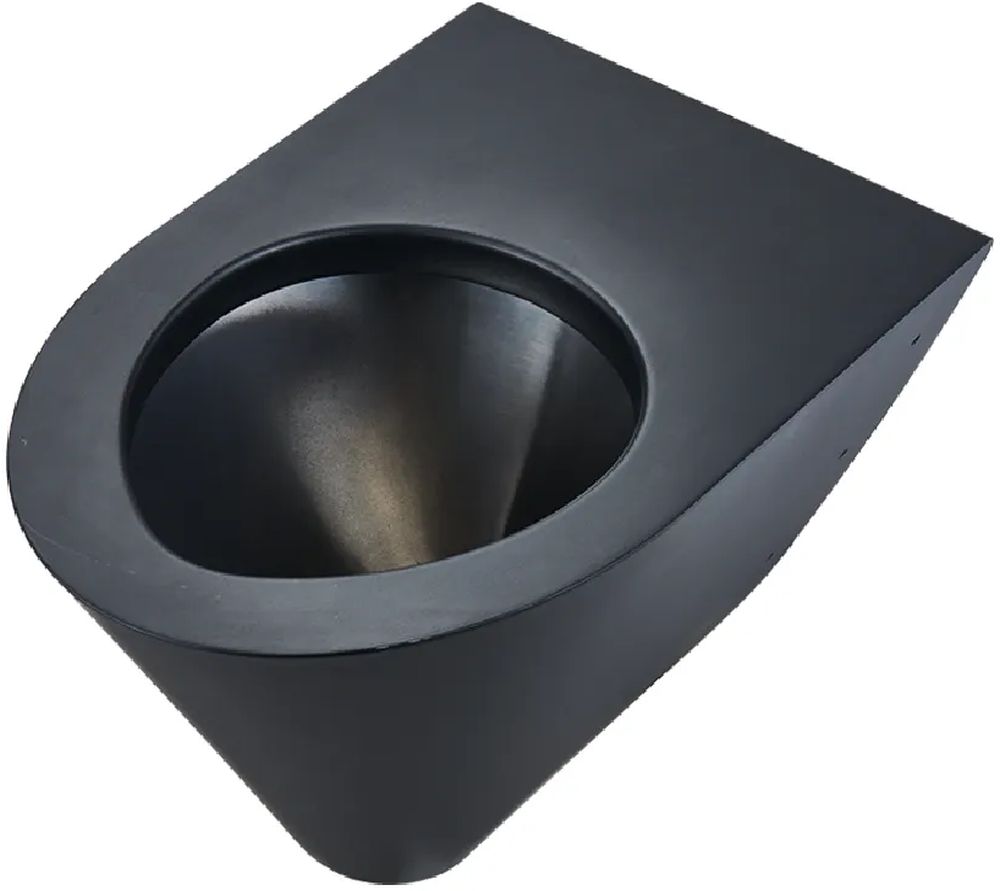 Faneco vaso wc sospeso antivandalismo nero N13018BL