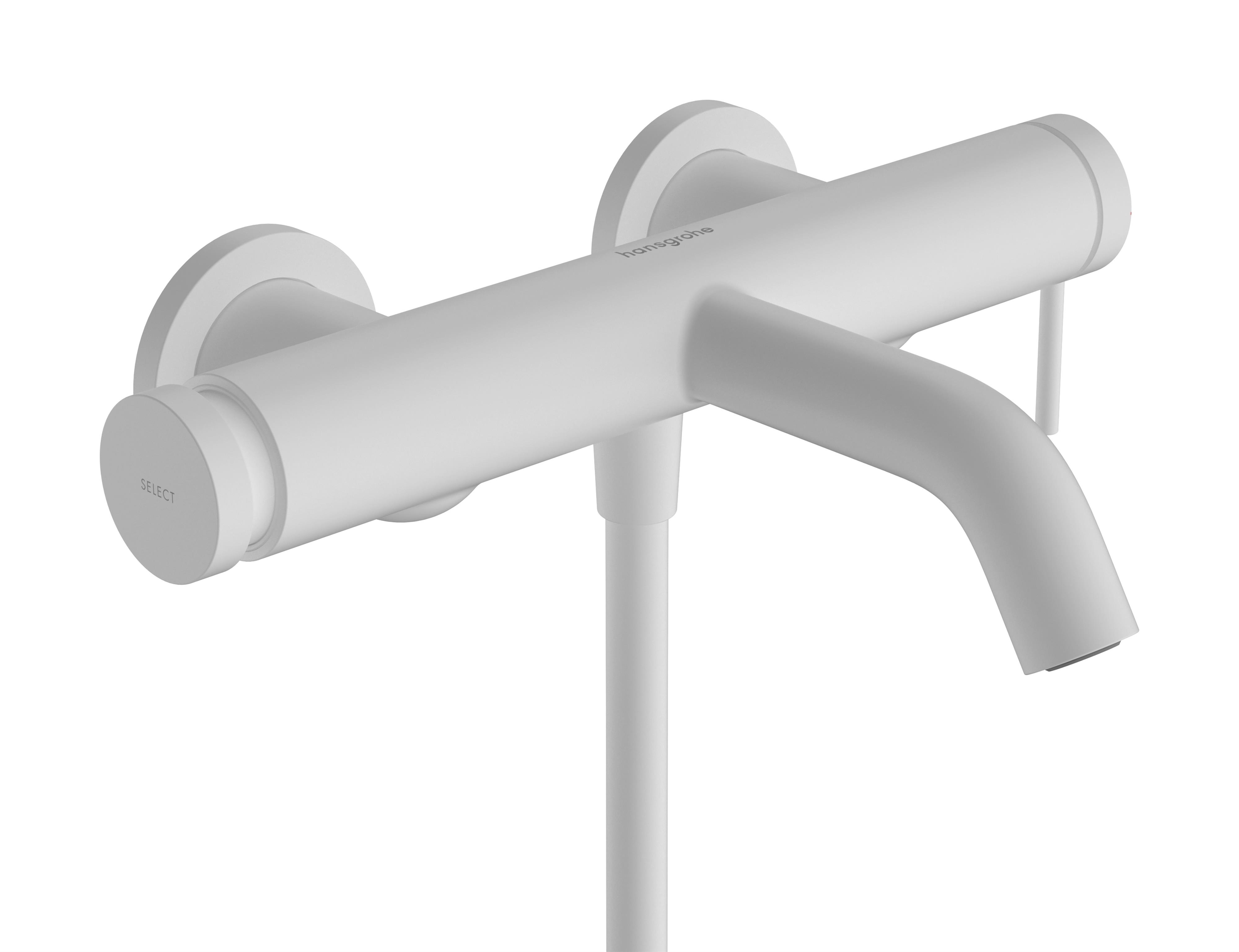 Hansgrohe Tecturis S rubinetto per vasca e doccia a parete bianco 73422700