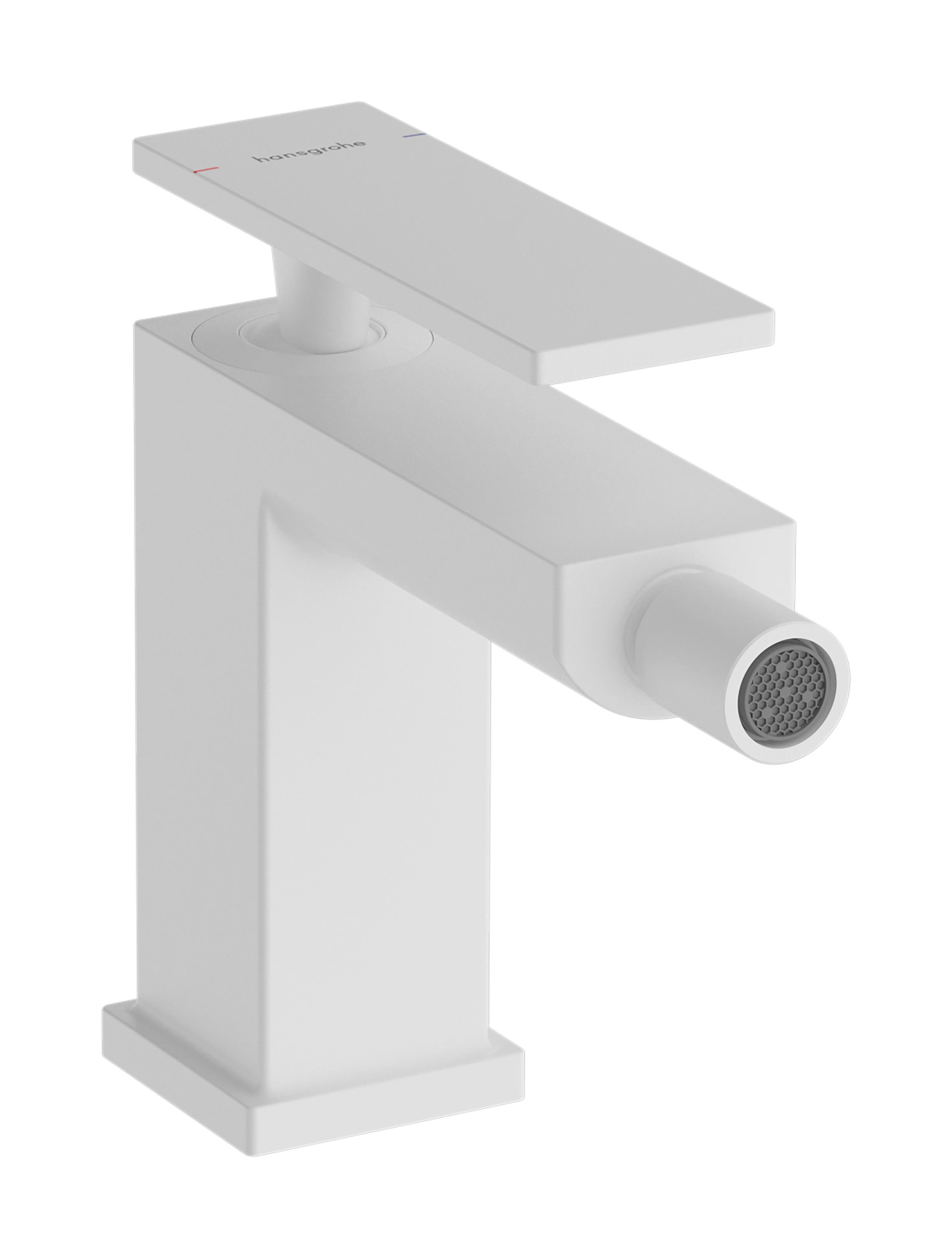 Hansgrohe Tecturis E rubinetto per bidet verticale bianco 73200700