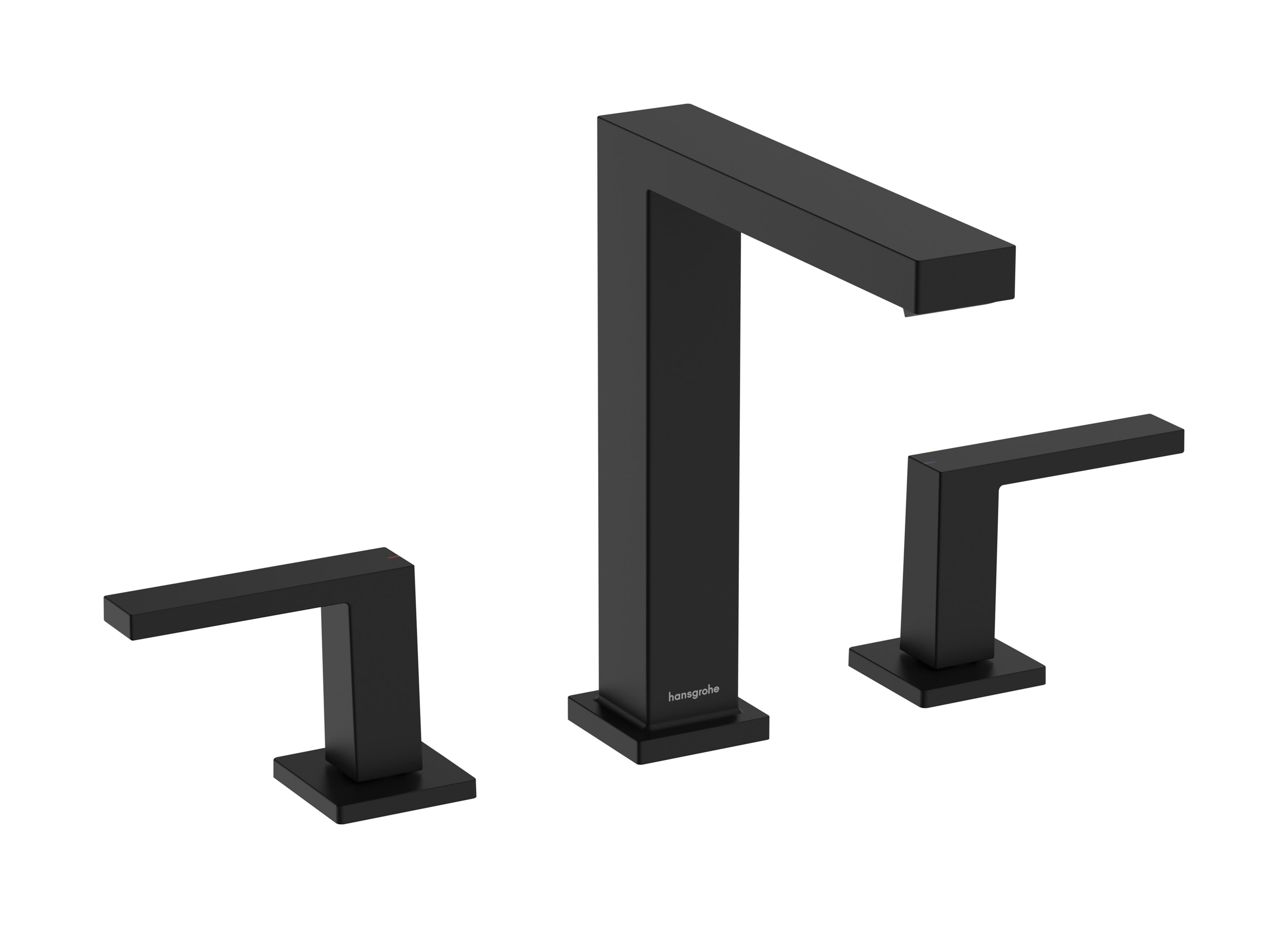 Hansgrohe Tecturis E rubinetto per lavabo verticale nero 73030670