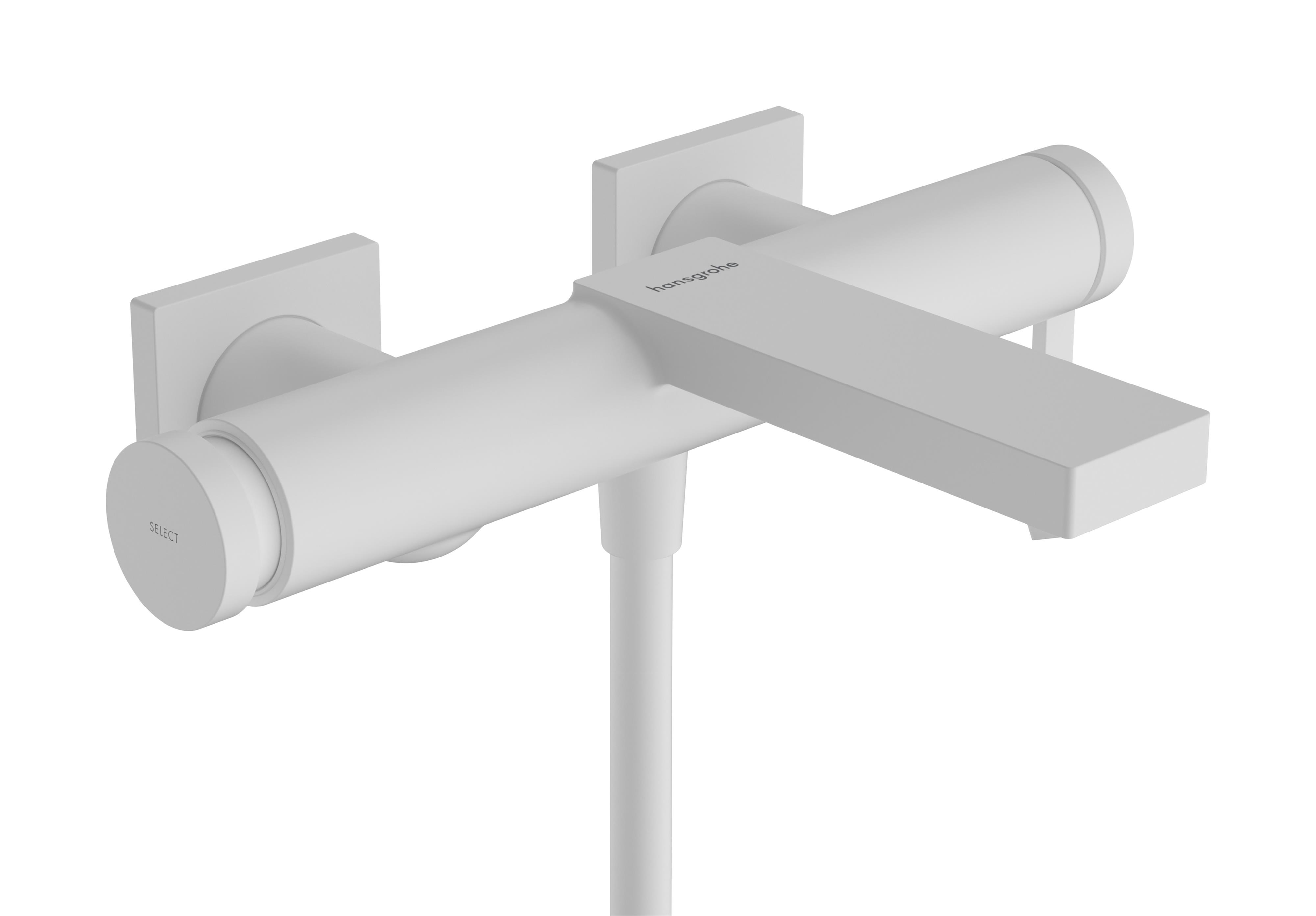 Hansgrohe Tecturis E rubinetto per vasca e doccia a parete bianco 73420700