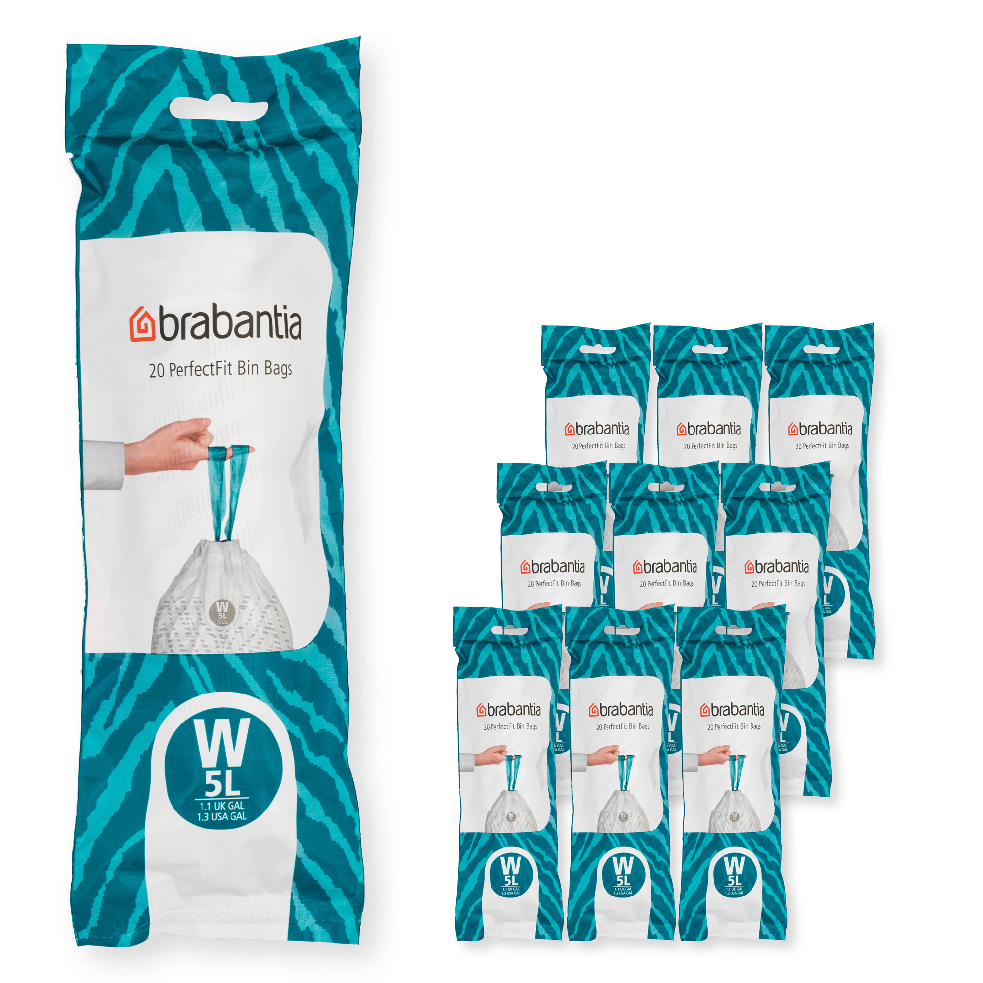 Brabantia PerfectFit sacchi della spazzatura 137884