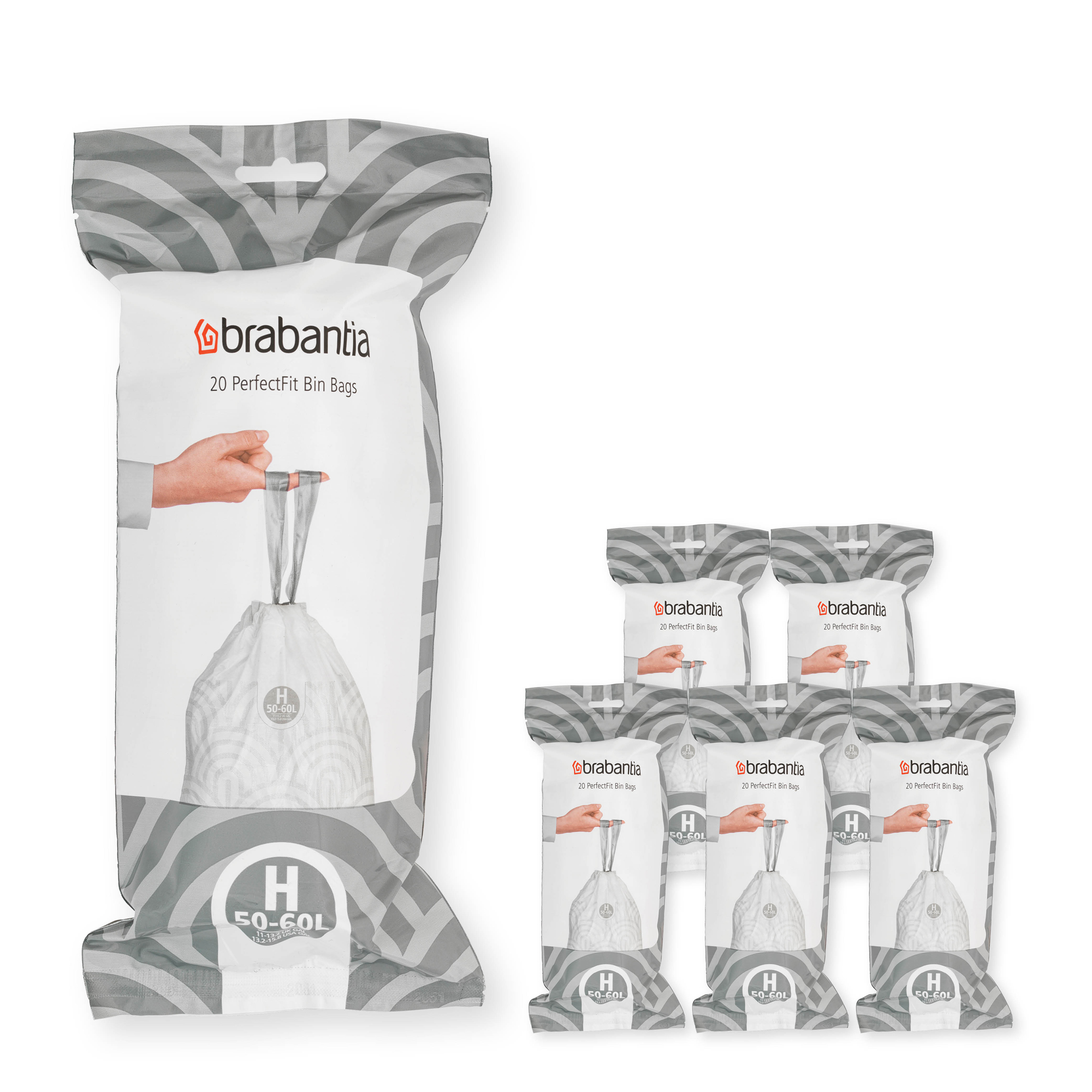 Brabantia PerfectFit sacchi della spazzatura 138782