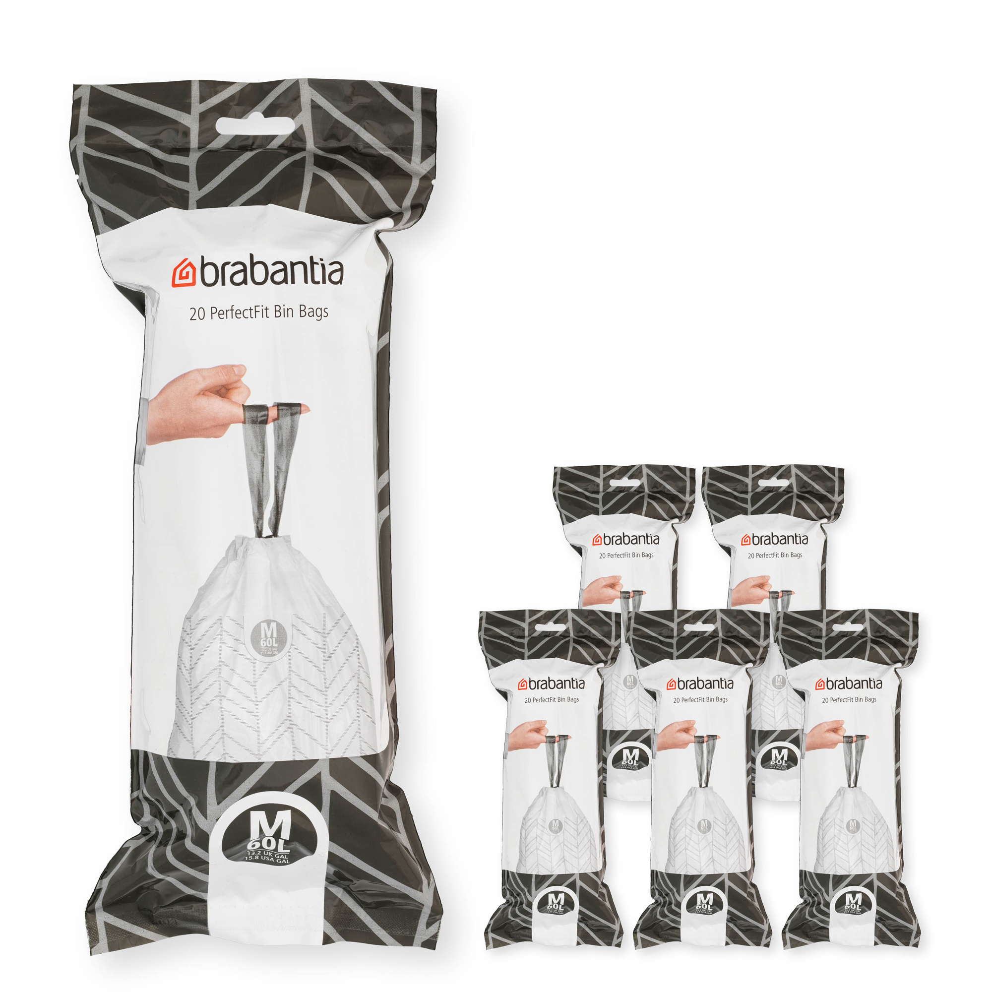Brabantia PerfectFit sacchi della spazzatura 138867