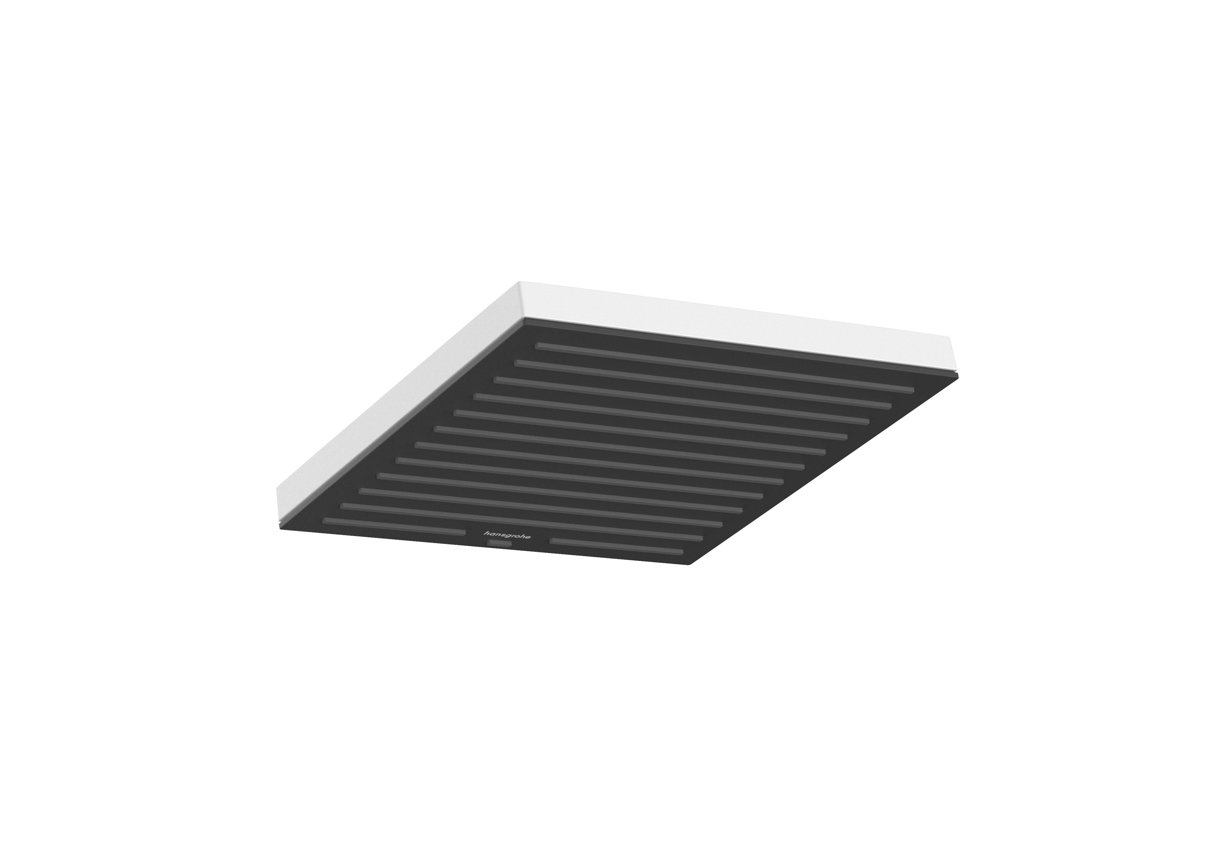 Hansgrohe Pulsify E soffione doccia 26x26 cm quadrata bianco 24330700