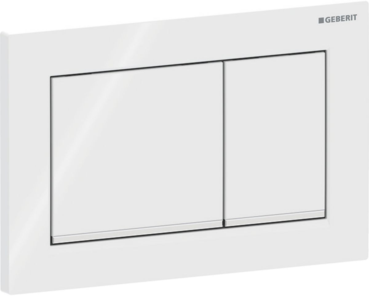 Geberit Omega20 placca di comando per WC bianco 115.080.11.1