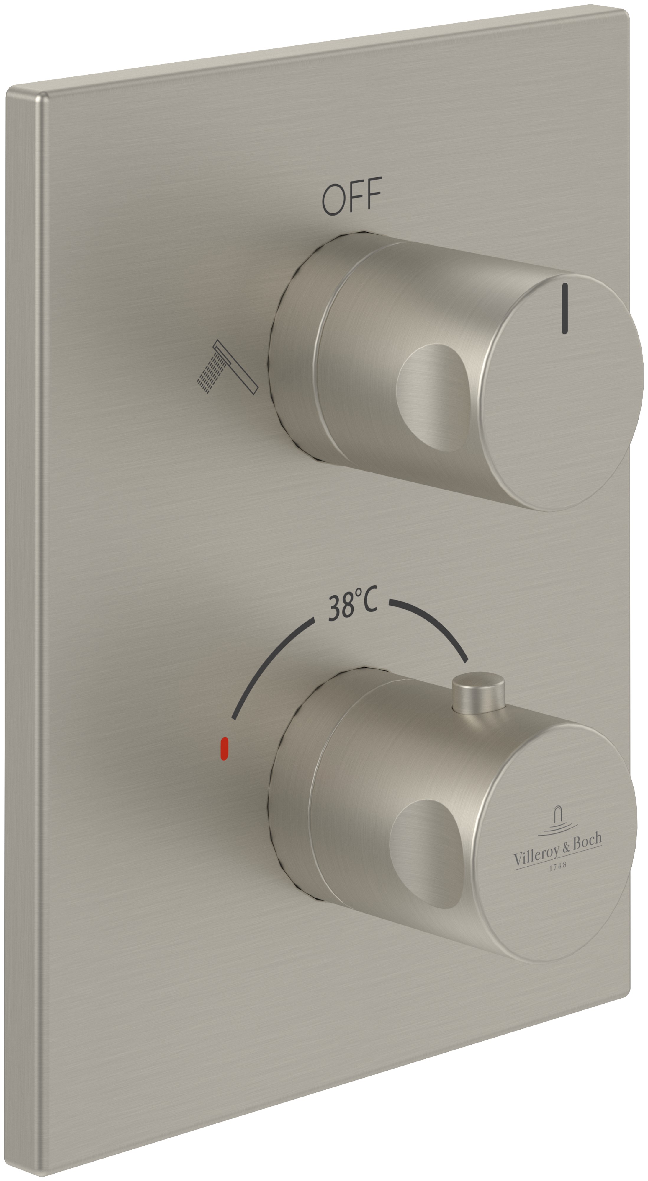 Villeroy & Boch Universal Taps & Fittings rubinetto per vasca e doccia da incasso con termostato || TVD00065300064