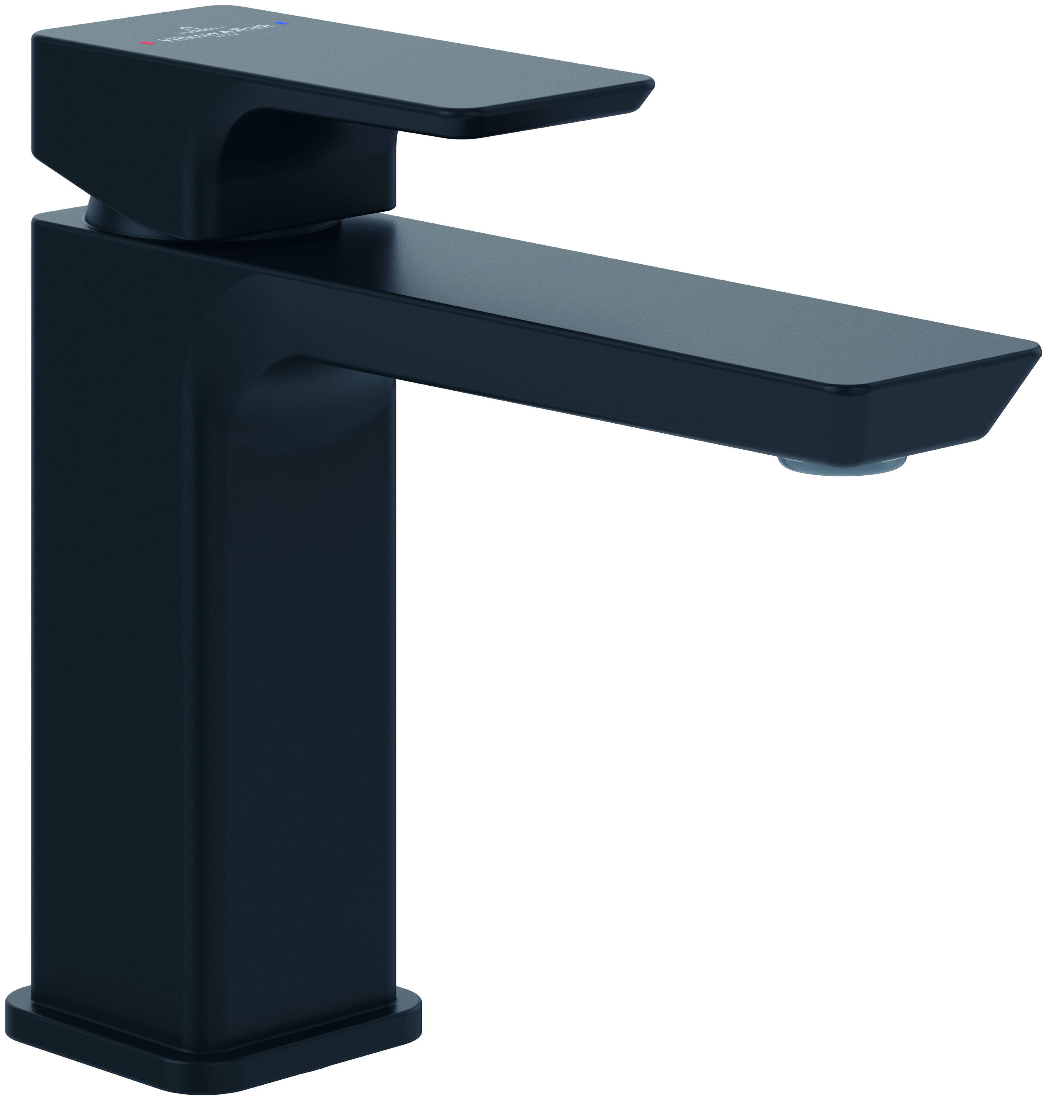 Villeroy & Boch Subway 3.0 rubinetto per lavabo verticale nero TVW112003000K5