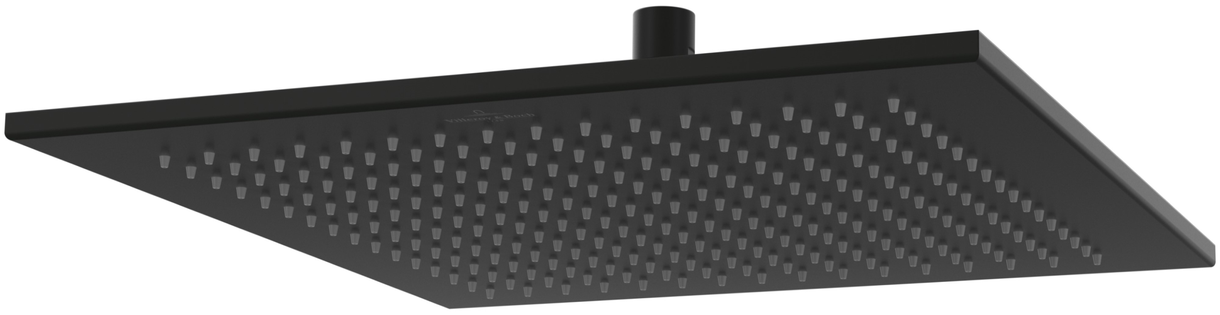 Villeroy & Boch Universal Showers soffione doccia 35x35 cm quadrata nero TVC000006000K5