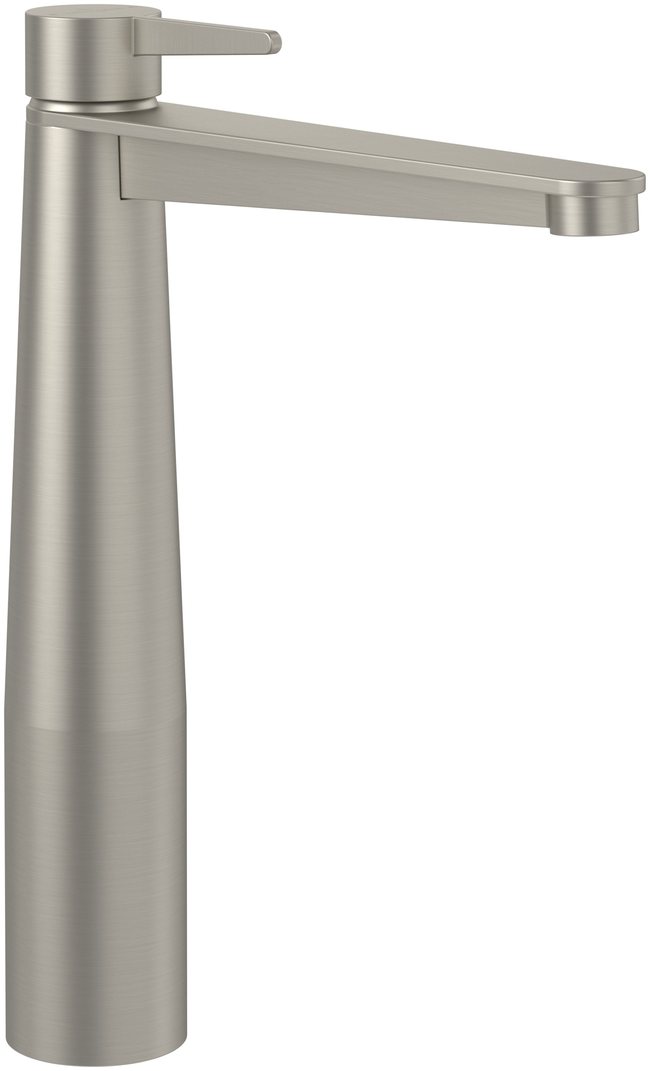Villeroy & Boch Conum rubinetto per lavabo verticale nichel TVW12700500064